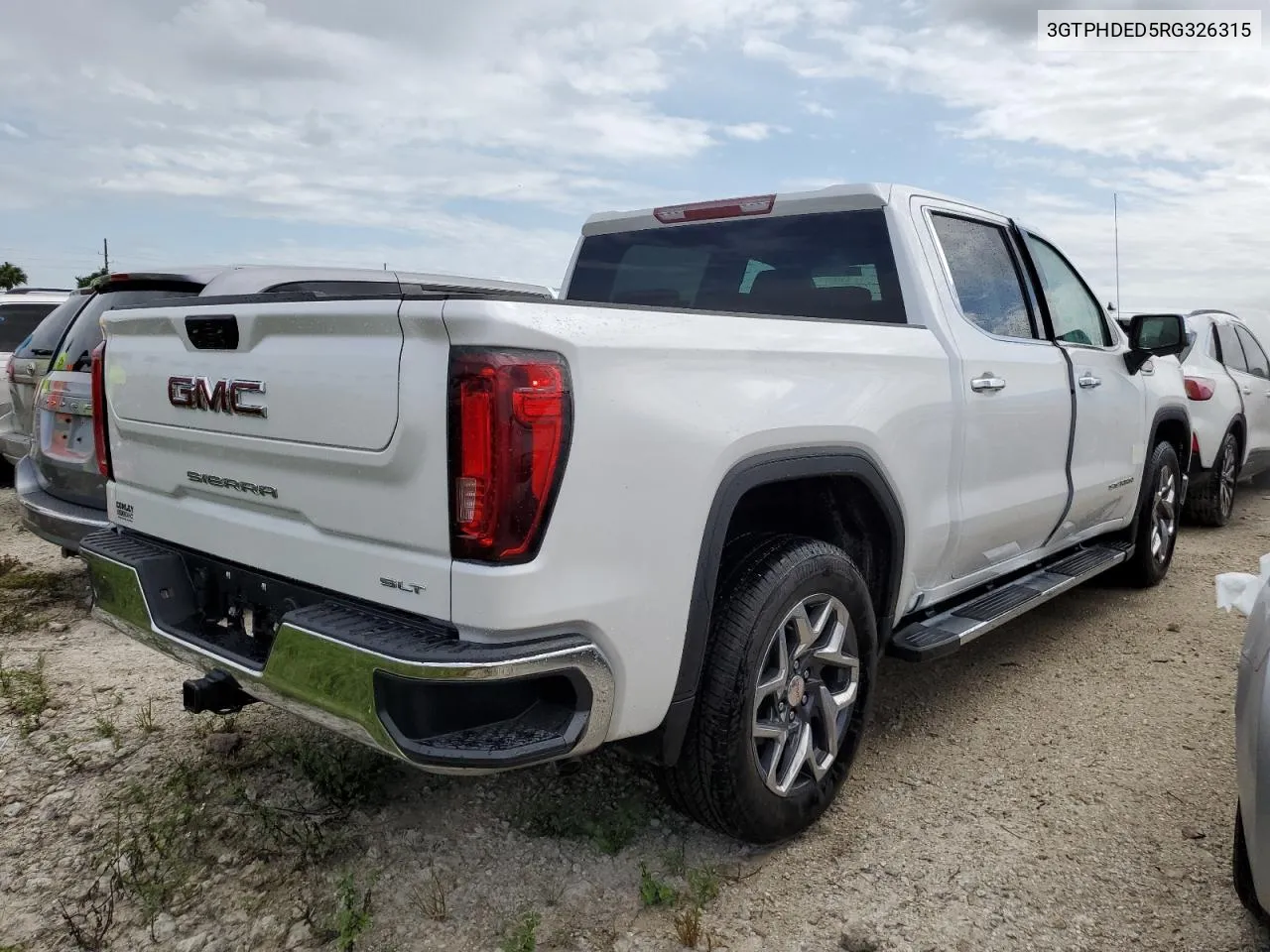 2024 GMC Sierra C1500 Slt VIN: 3GTPHDED5RG326315 Lot: 74567144