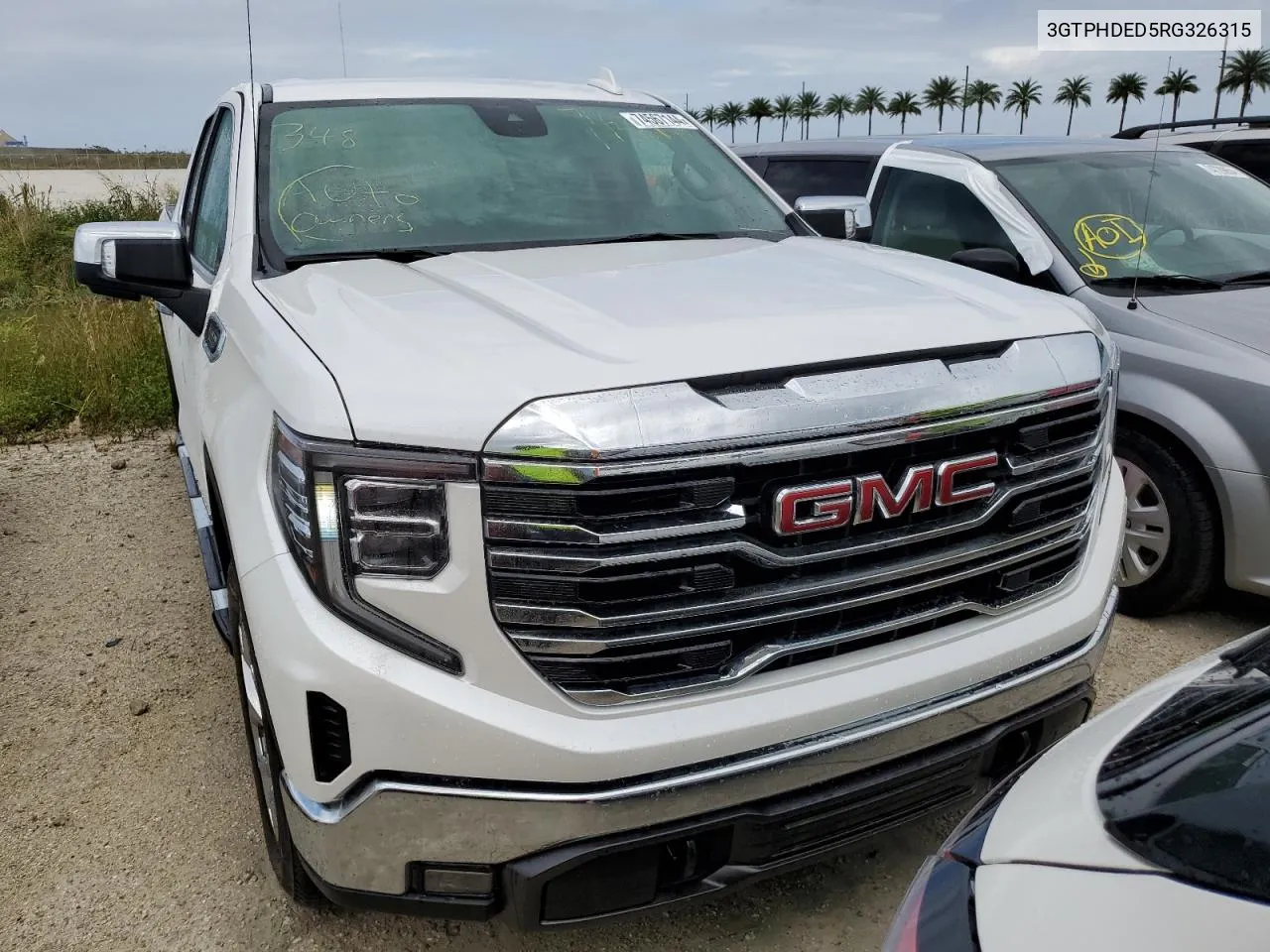 2024 GMC Sierra C1500 Slt VIN: 3GTPHDED5RG326315 Lot: 74567144