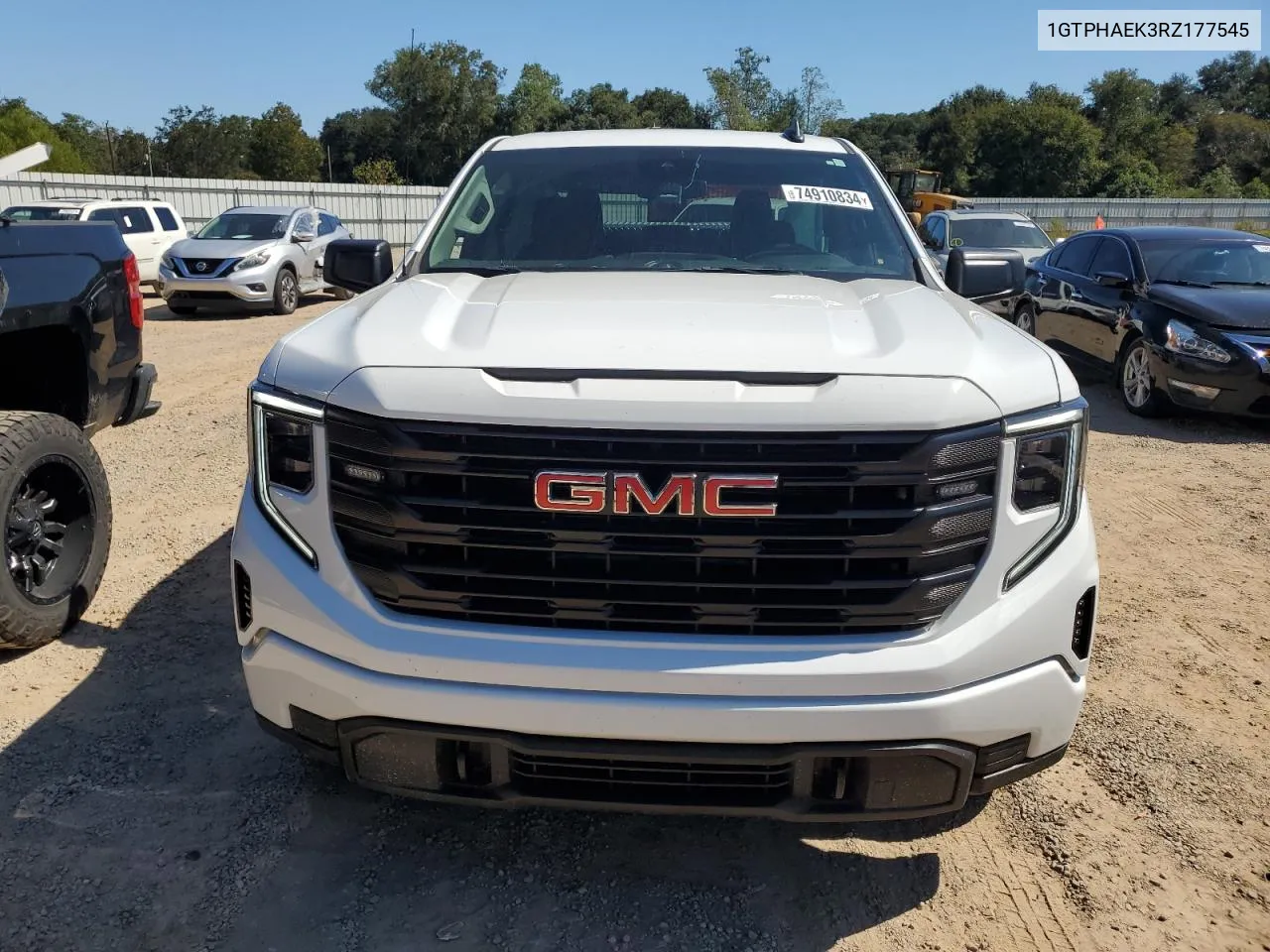 2024 GMC Sierra C1500 VIN: 1GTPHAEK3RZ177545 Lot: 74910834