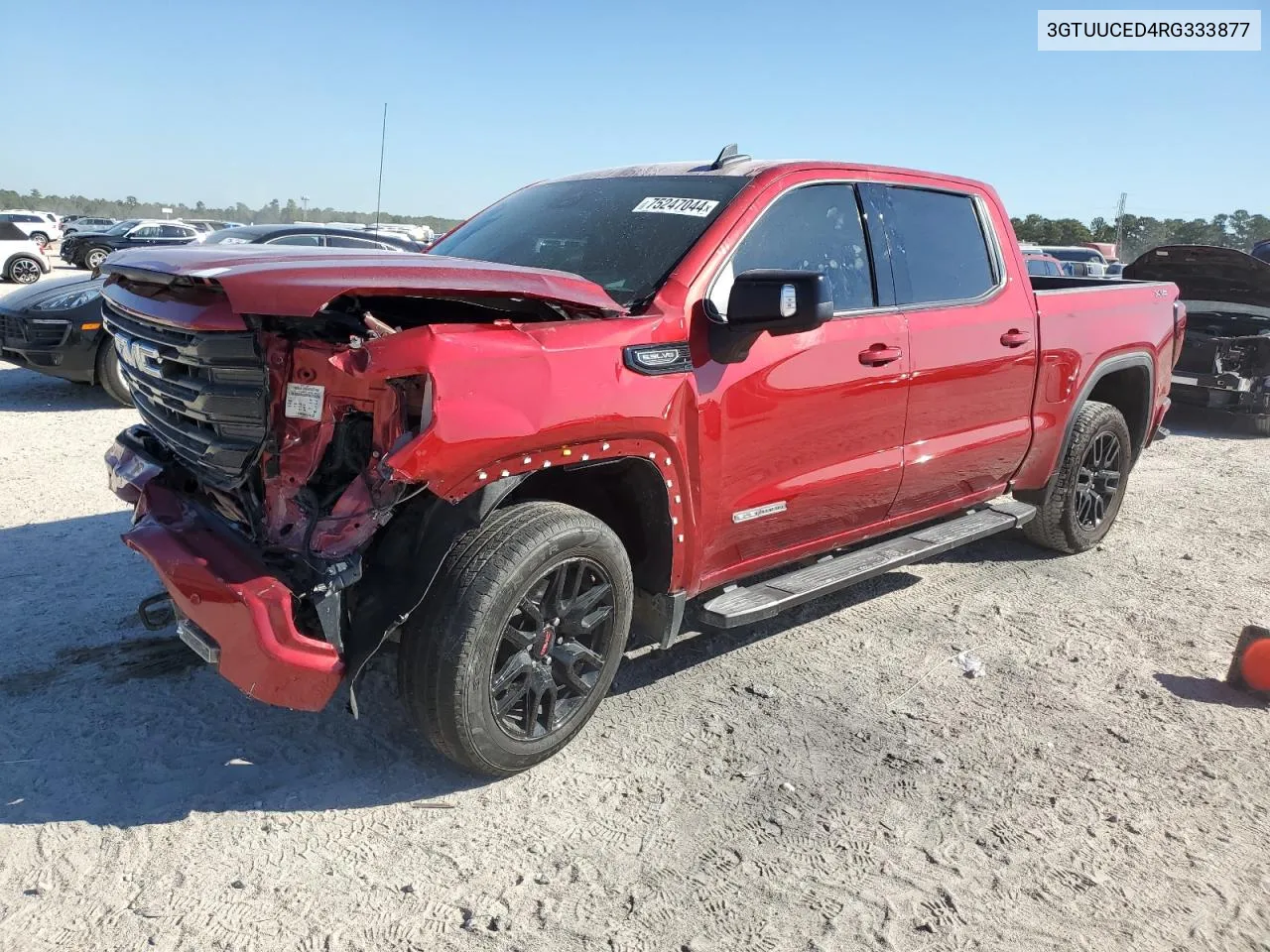 2024 GMC Sierra K1500 Elevation VIN: 3GTUUCED4RG333877 Lot: 75247044