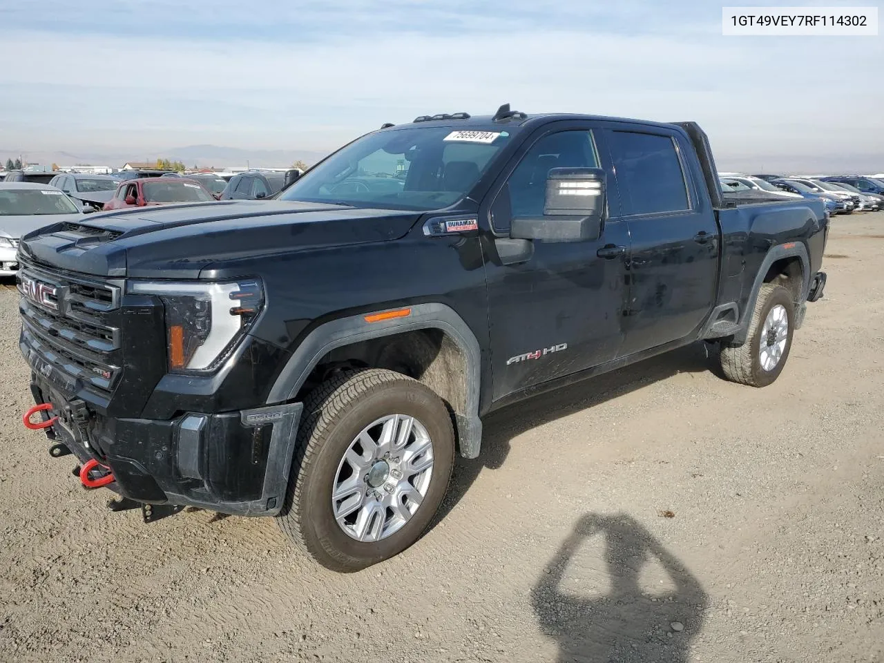 2024 GMC Sierra K3500 At4 VIN: 1GT49VEY7RF114302 Lot: 75699704