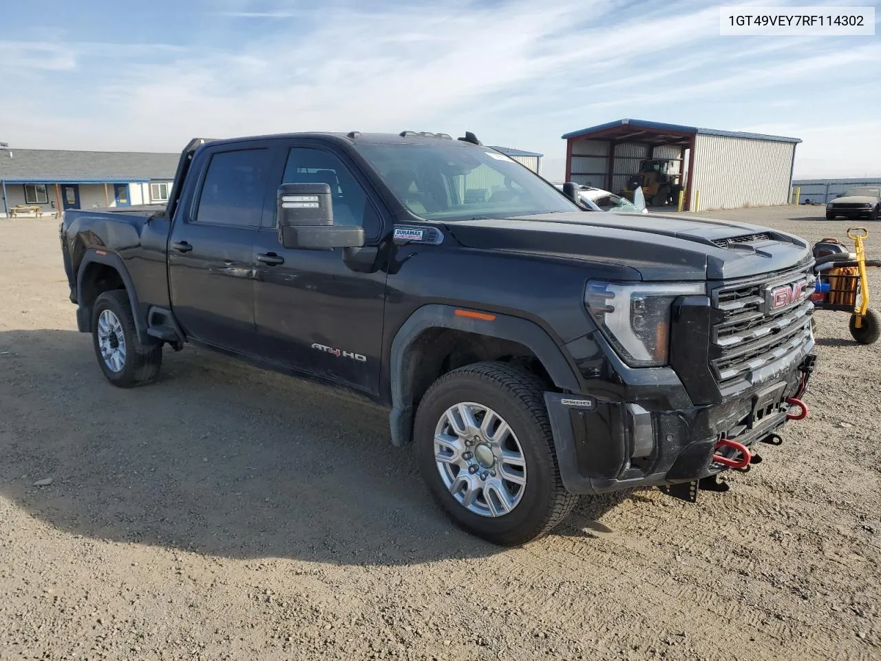 2024 GMC Sierra K3500 At4 VIN: 1GT49VEY7RF114302 Lot: 75699704