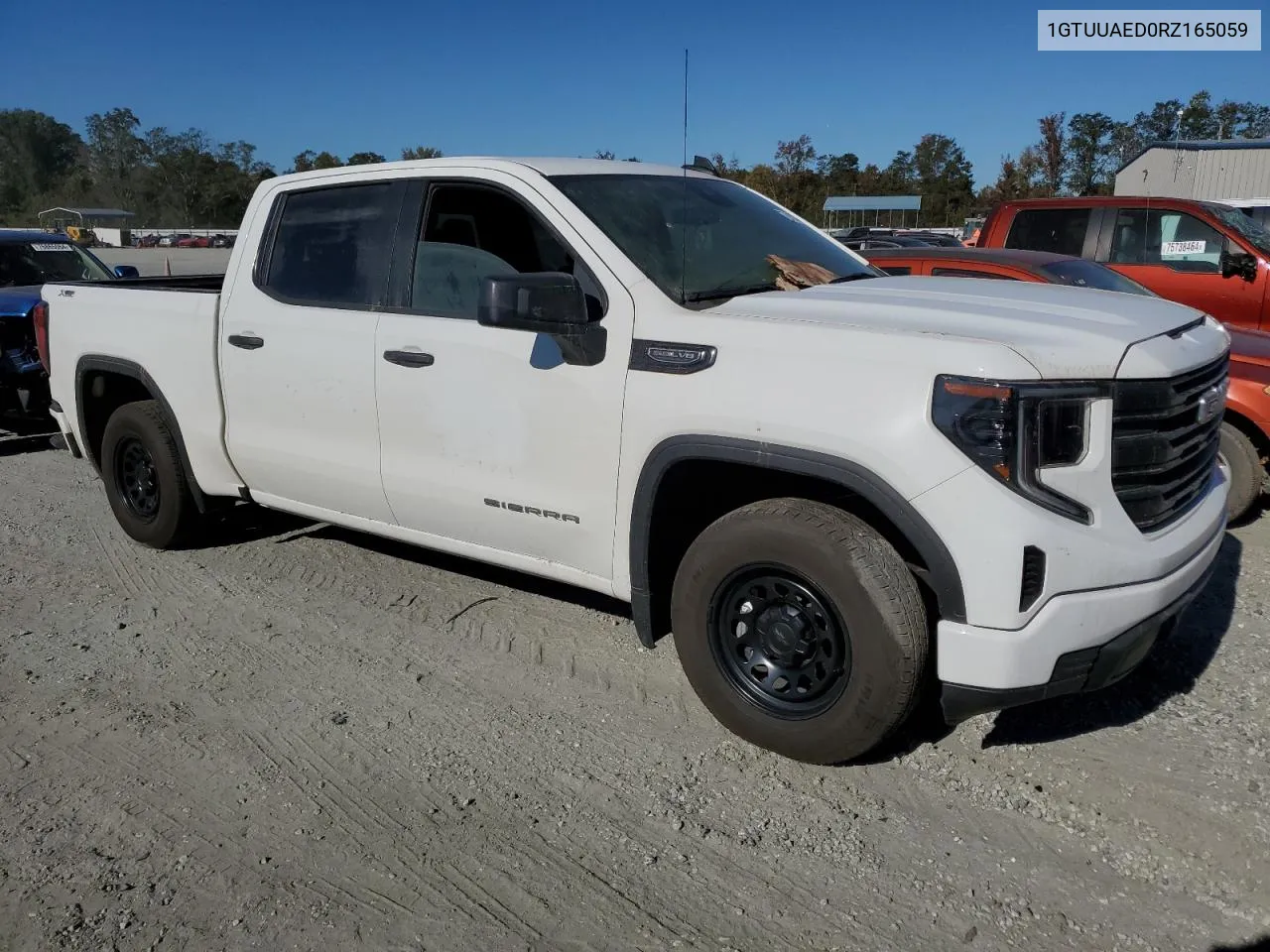 2024 GMC Sierra K1500 VIN: 1GTUUAED0RZ165059 Lot: 76105684