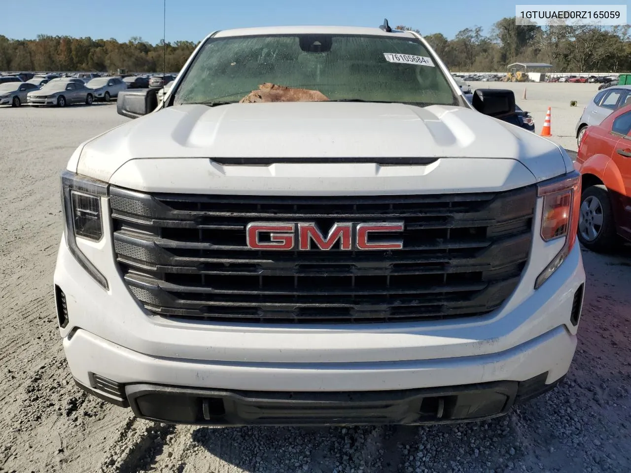 2024 GMC Sierra K1500 VIN: 1GTUUAED0RZ165059 Lot: 76105684