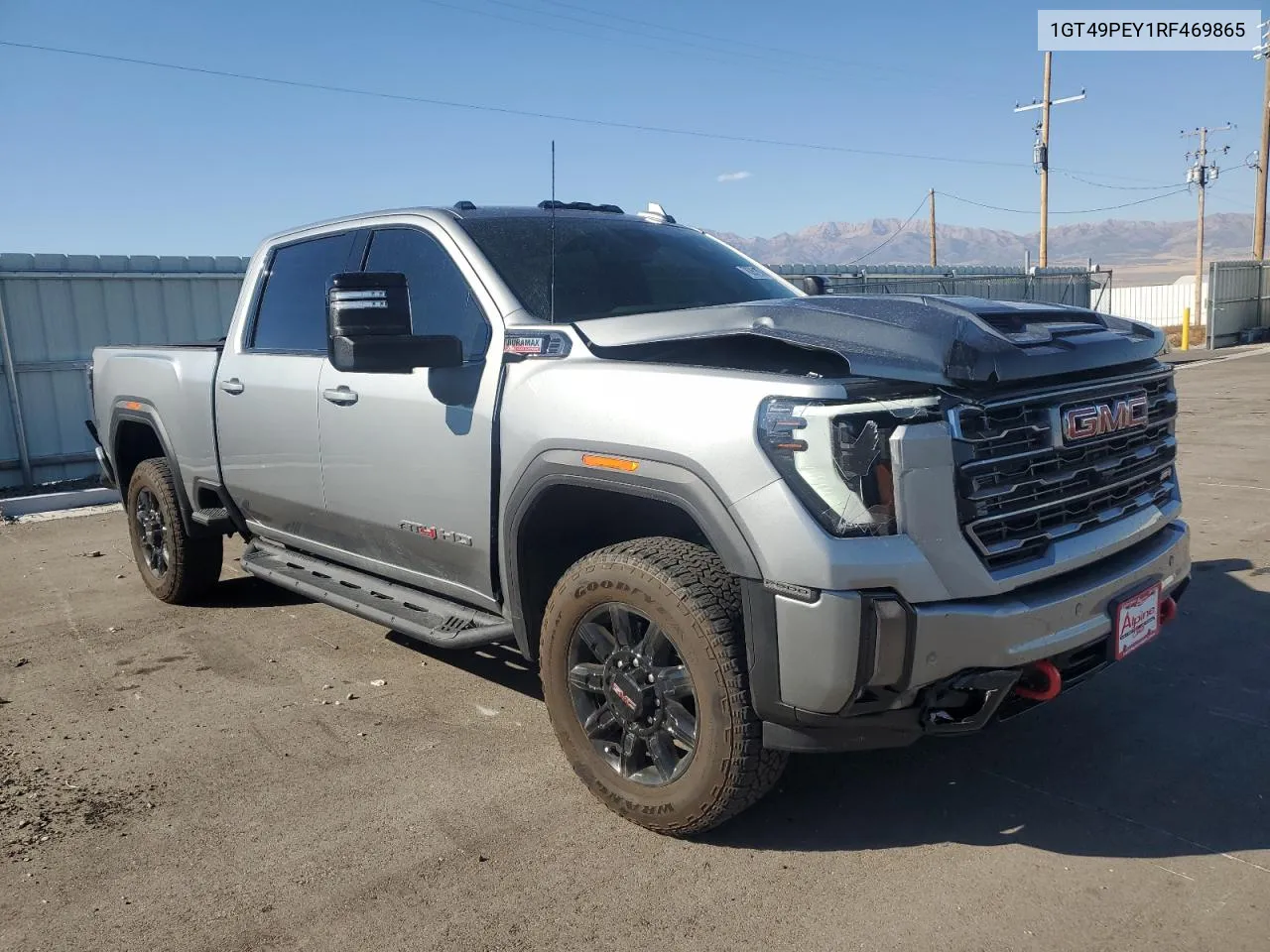 2024 GMC Sierra K2500 At4 VIN: 1GT49PEY1RF469865 Lot: 76261974