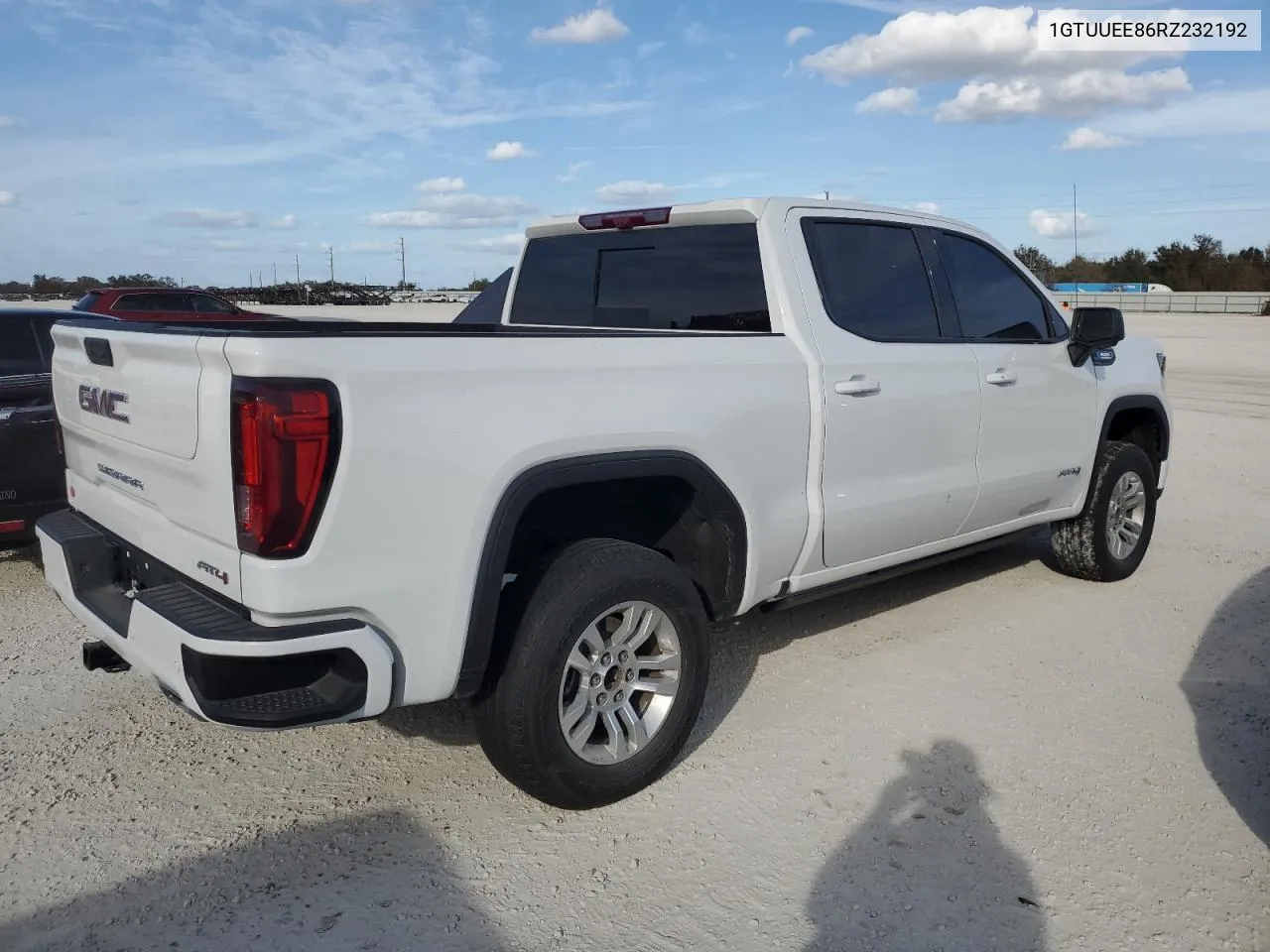 2024 GMC Sierra K1500 At4 VIN: 1GTUUEE86RZ232192 Lot: 77089364