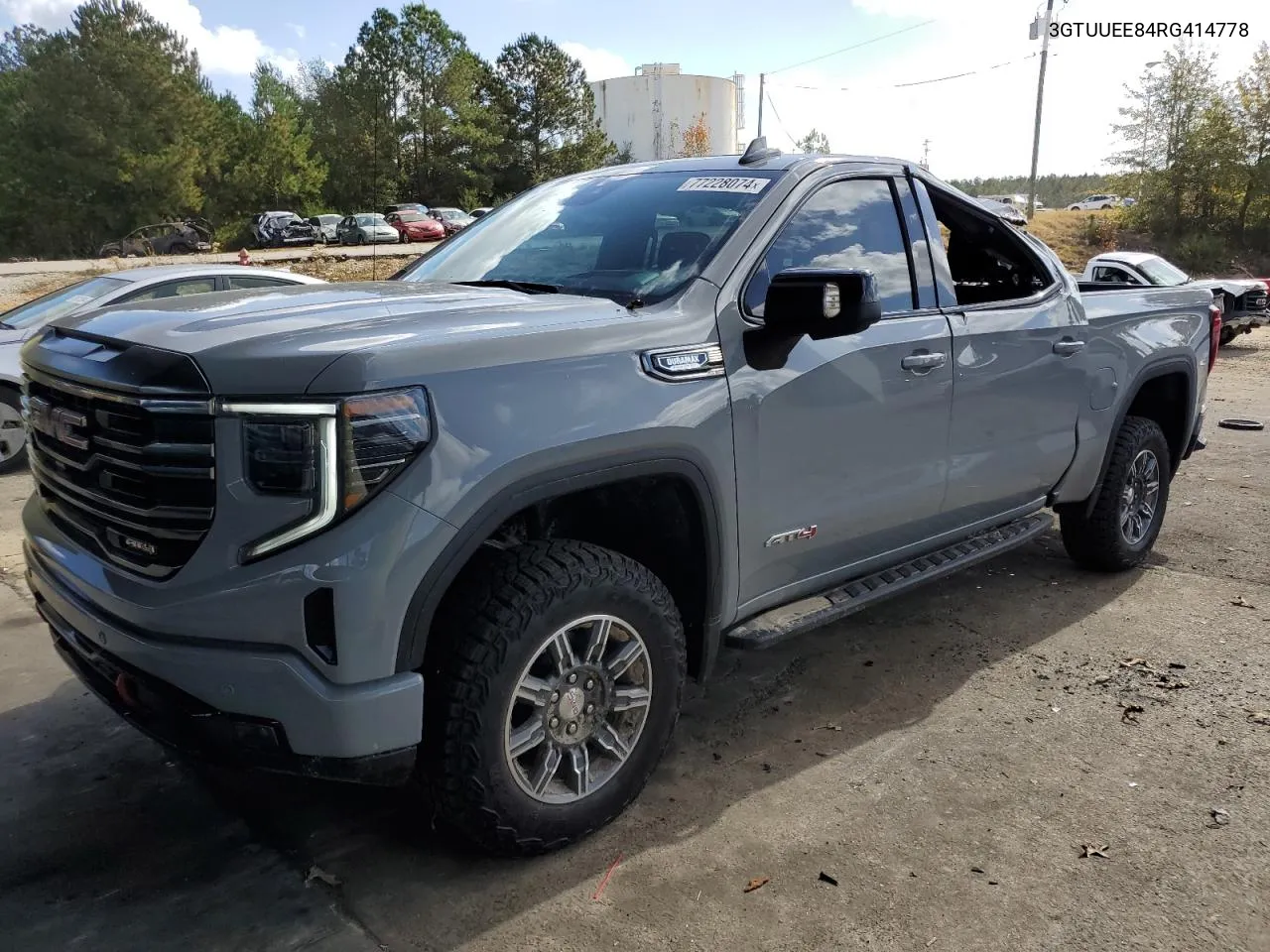 2024 GMC Sierra K1500 At4 VIN: 3GTUUEE84RG414778 Lot: 77228074