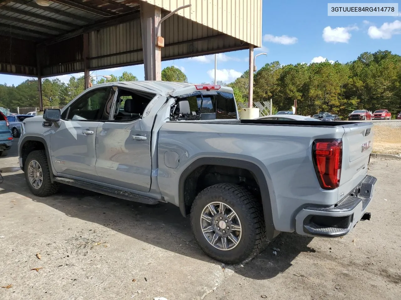 2024 GMC Sierra K1500 At4 VIN: 3GTUUEE84RG414778 Lot: 77228074