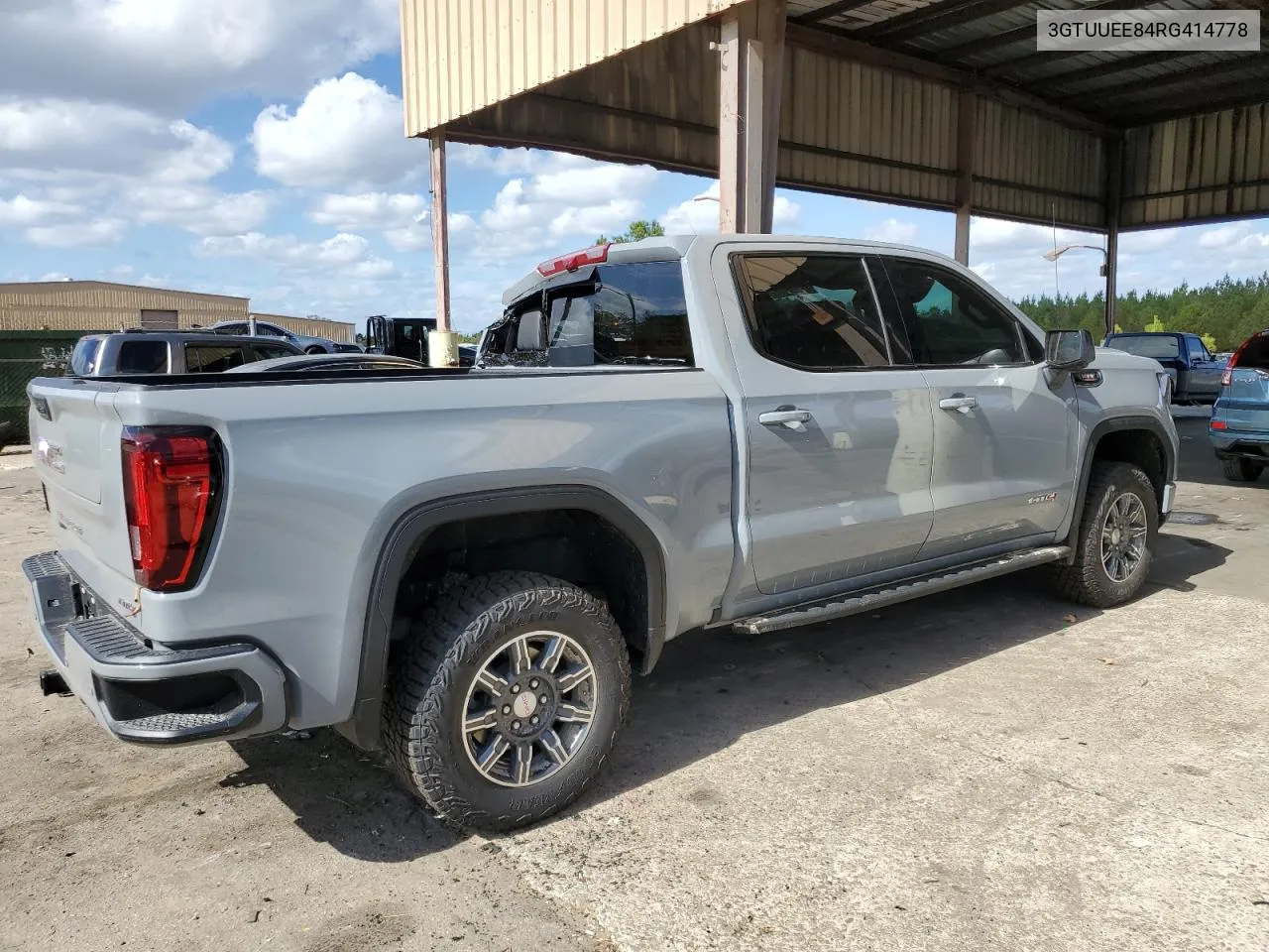 2024 GMC Sierra K1500 At4 VIN: 3GTUUEE84RG414778 Lot: 77228074