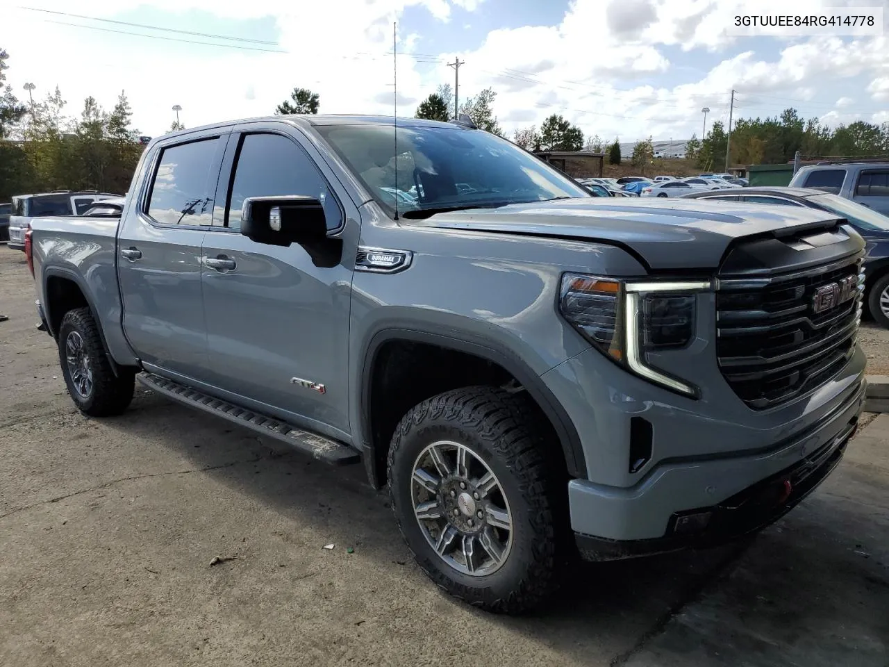 2024 GMC Sierra K1500 At4 VIN: 3GTUUEE84RG414778 Lot: 77228074