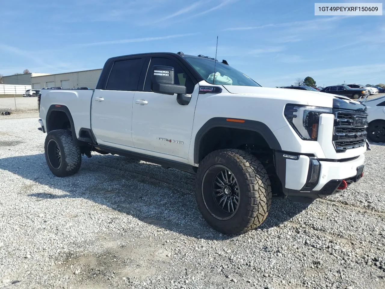 2024 GMC Sierra K2500 At4 VIN: 1GT49PEYXRF150609 Lot: 80993384