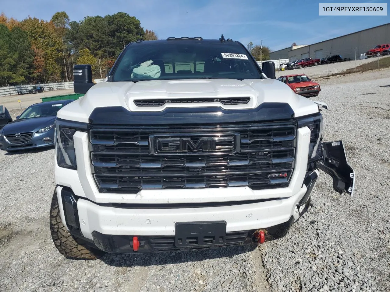 2024 GMC Sierra K2500 At4 VIN: 1GT49PEYXRF150609 Lot: 80993384