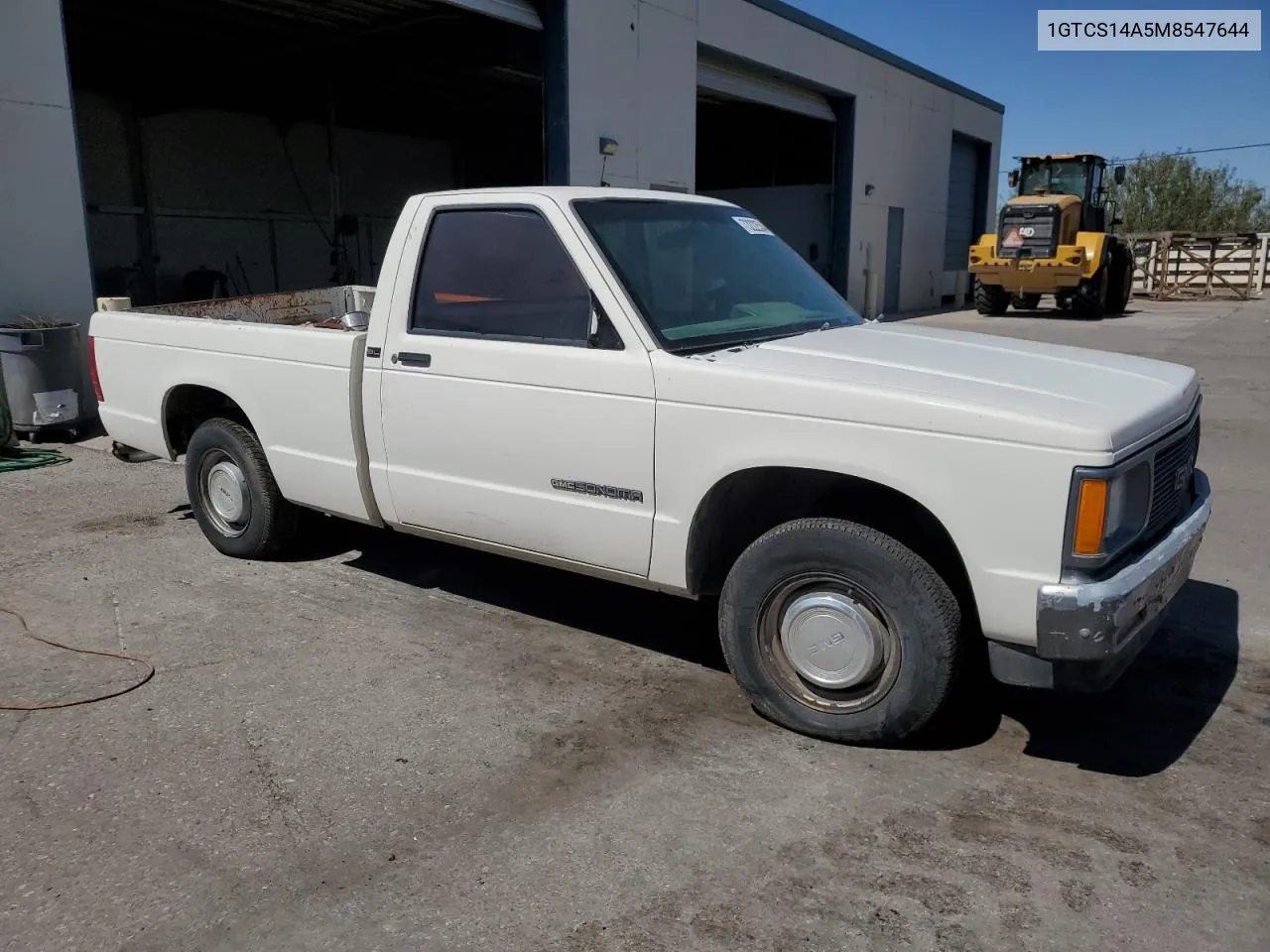 1991 GMC Sonoma VIN: 1GTCS14A5M8547644 Lot: 73222534