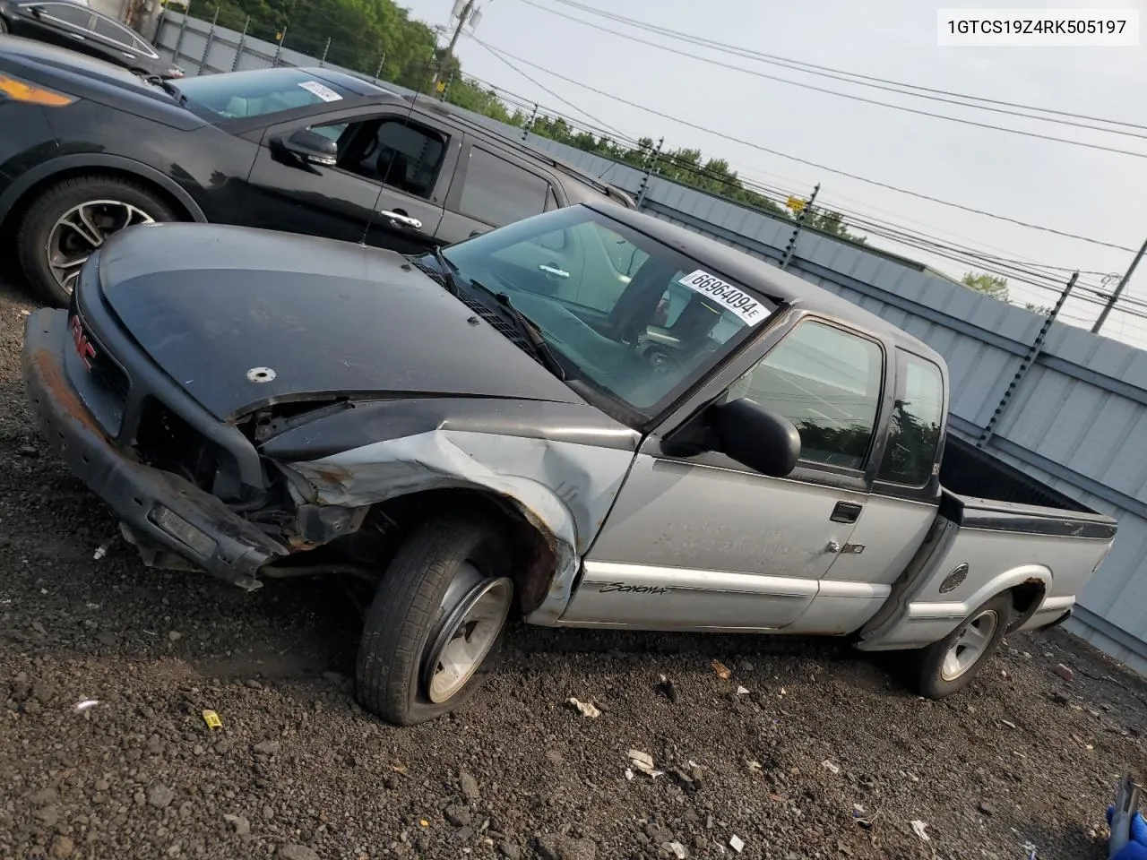 1GTCS19Z4RK505197 1994 GMC Sonoma