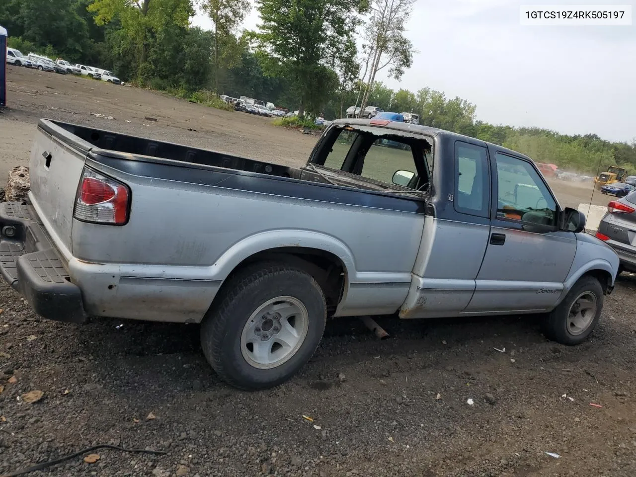 1994 GMC Sonoma VIN: 1GTCS19Z4RK505197 Lot: 70470204