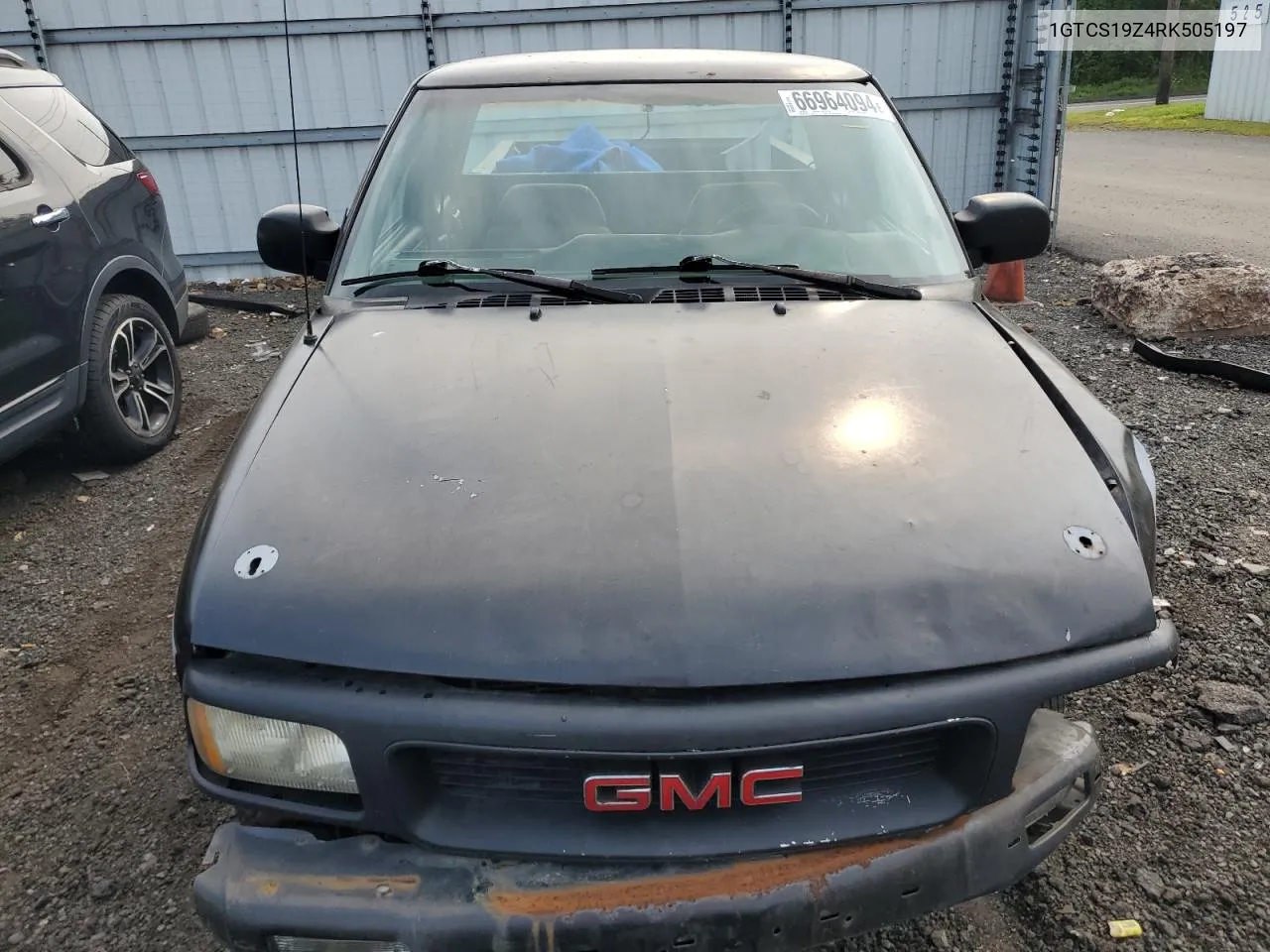 1GTCS19Z4RK505197 1994 GMC Sonoma