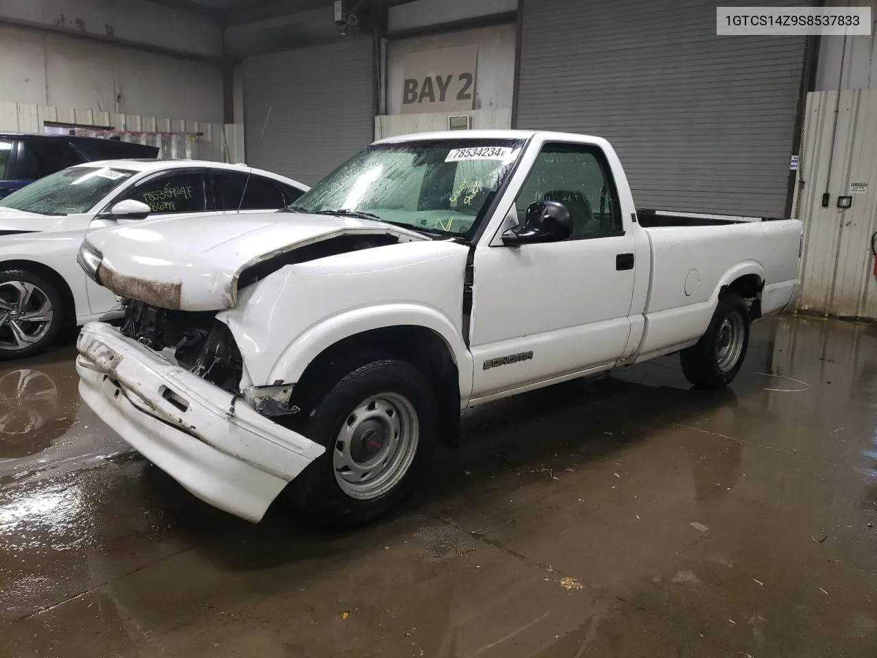 1995 GMC Sonoma VIN: 1GTCS14Z9S8537833 Lot: 78534234