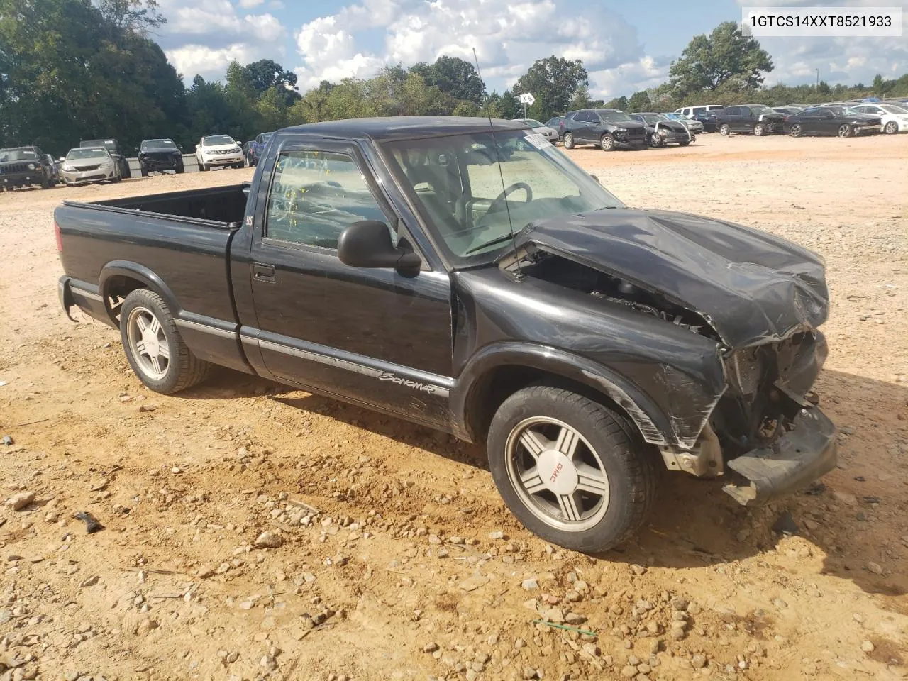 1996 GMC Sonoma VIN: 1GTCS14XXT8521933 Lot: 72402404