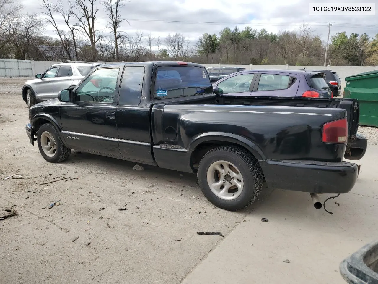 1997 GMC Sonoma VIN: 1GTCS19X3V8528122 Lot: 79993184