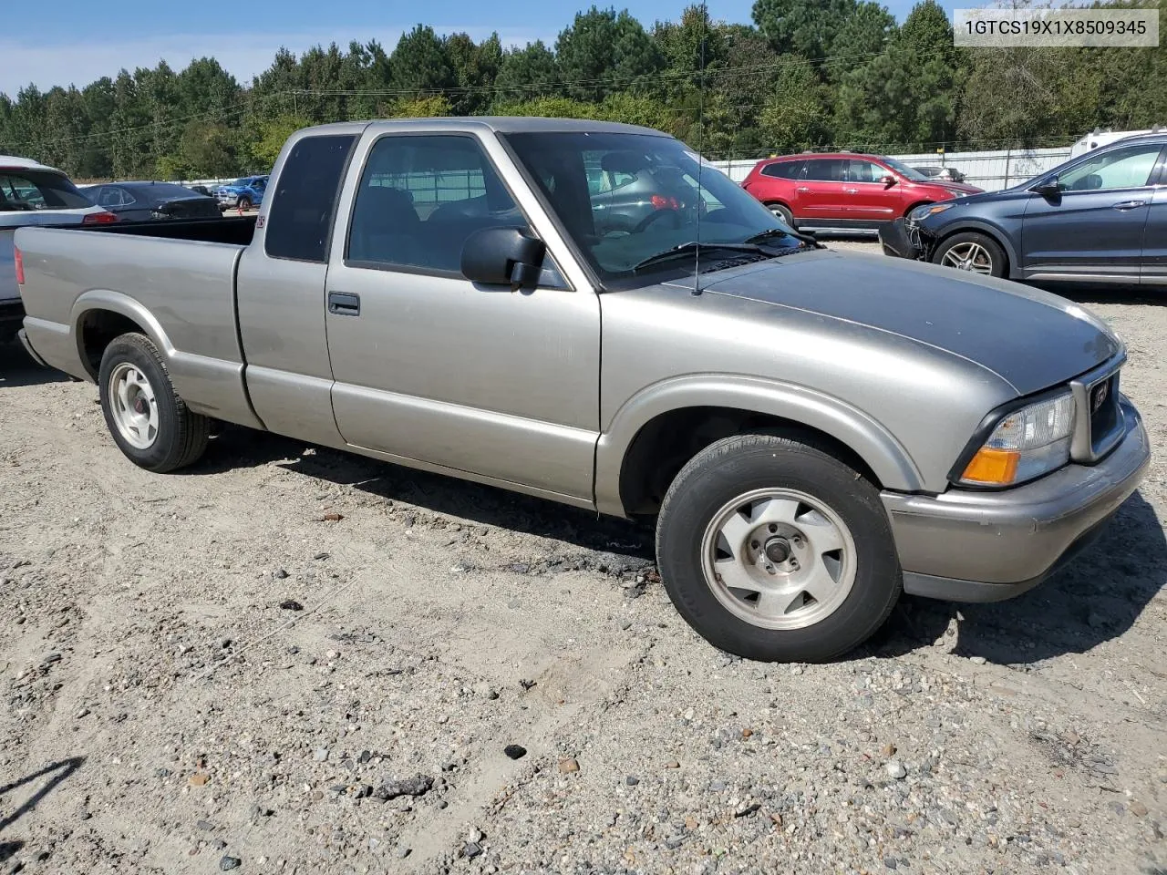 1999 GMC Sonoma VIN: 1GTCS19X1X8509345 Lot: 75623114