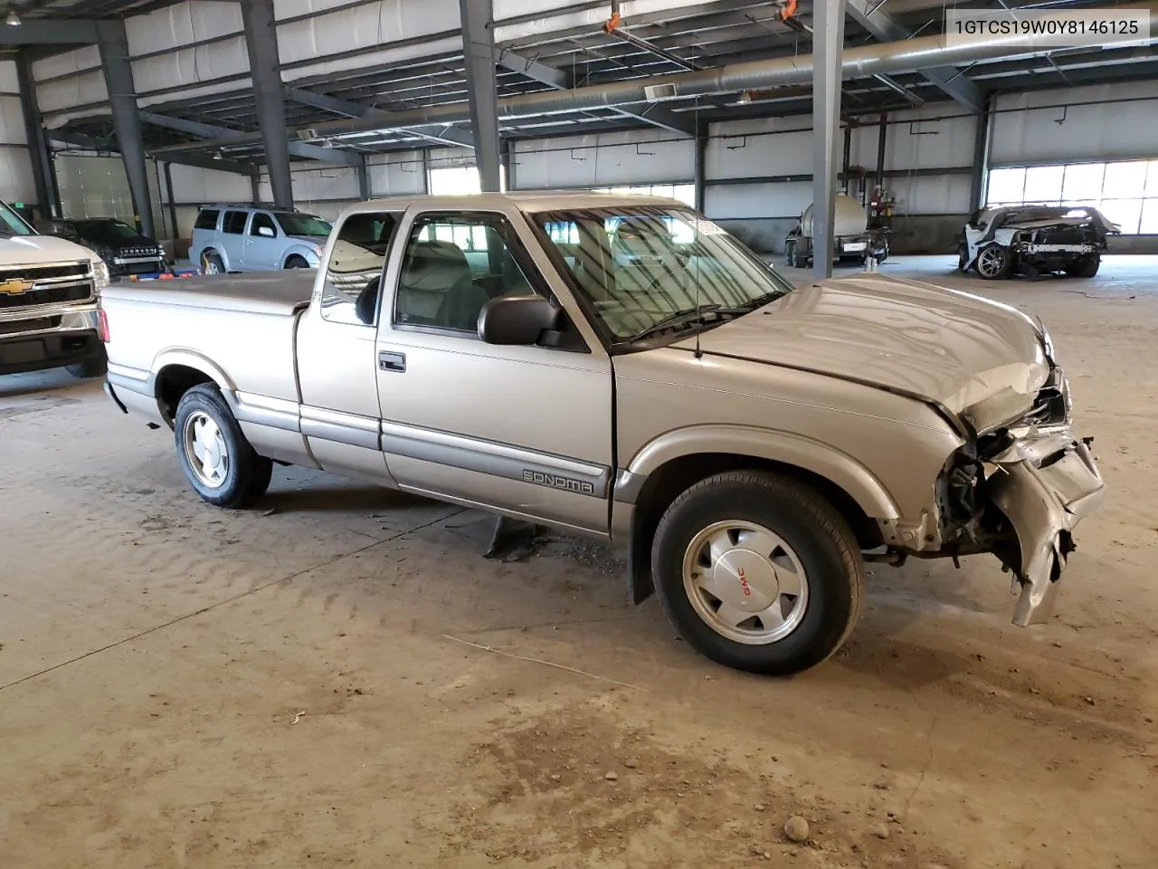 2000 GMC Sonoma VIN: 1GTCS19W0Y8146125 Lot: 71576724