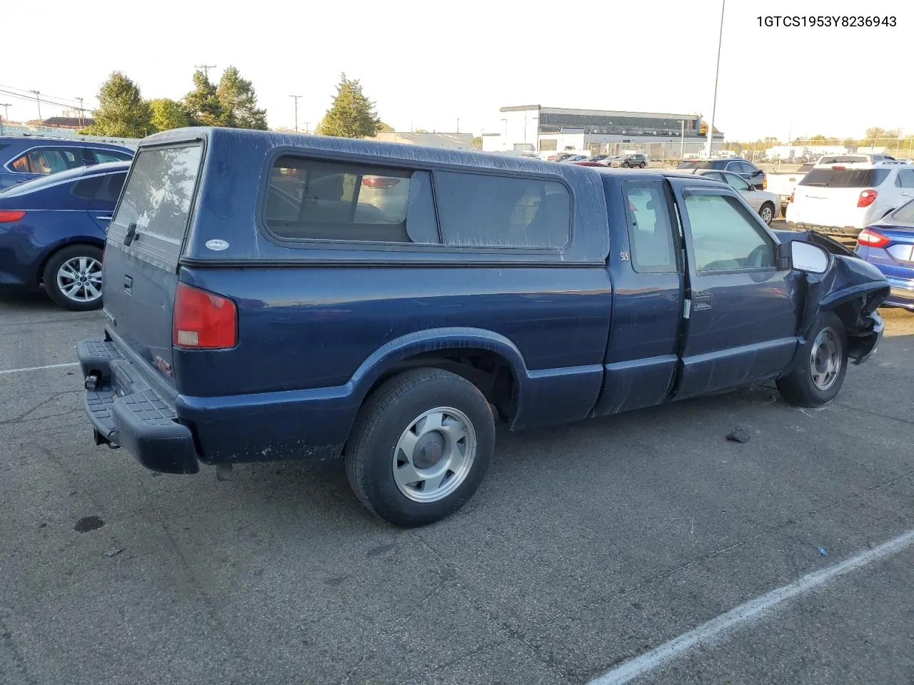 2000 GMC Sonoma VIN: 1GTCS1953Y8236943 Lot: 77402934