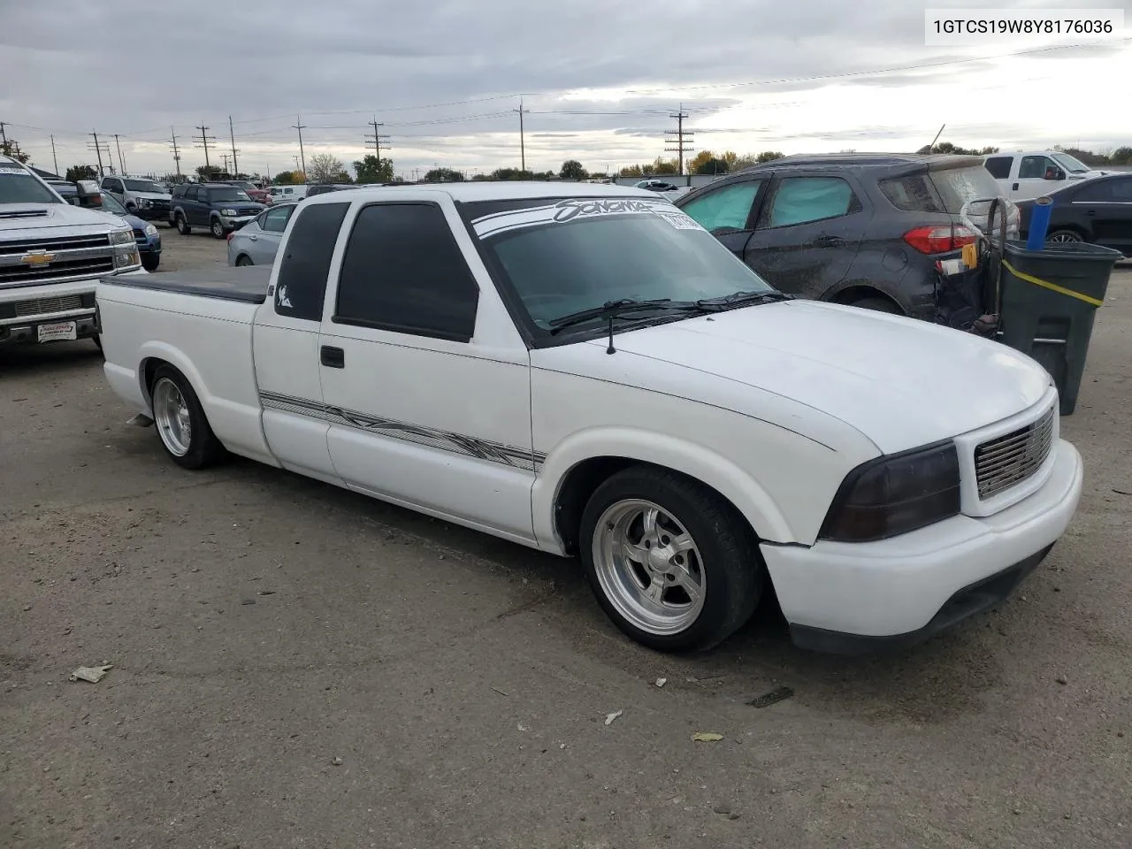 2000 GMC Sonoma VIN: 1GTCS19W8Y8176036 Lot: 78777564