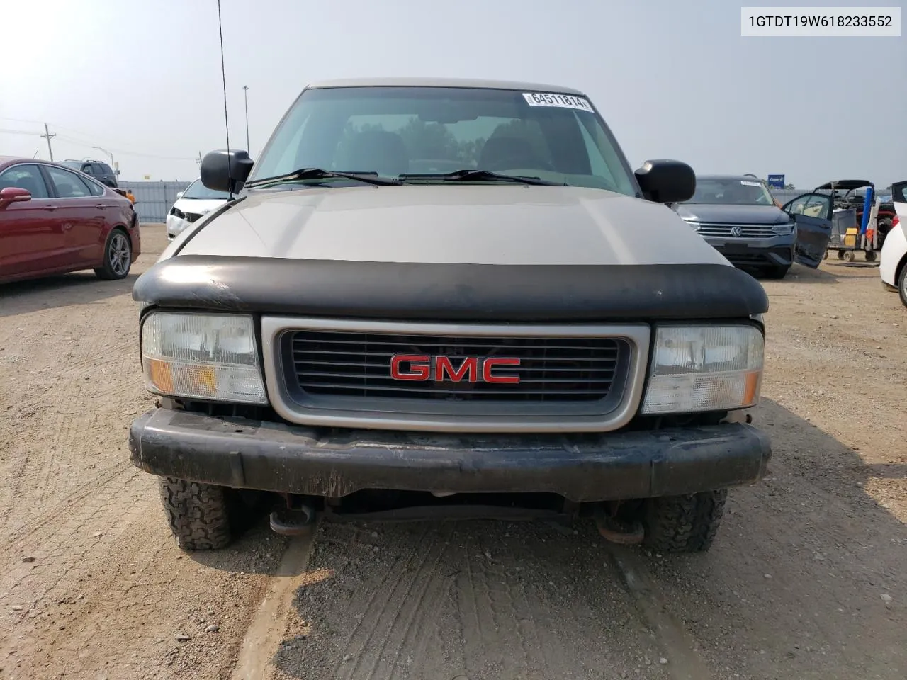 1GTDT19W618233552 2001 GMC Sonoma