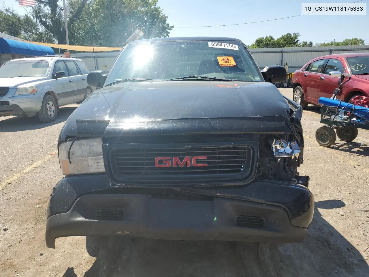 1GTCS19W118175333 2001 GMC Sonoma