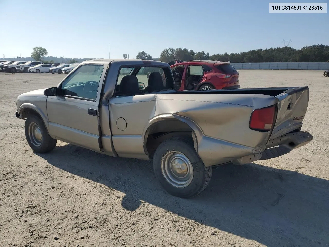 2001 GMC Sonoma VIN: 1GTCS14591K123515 Lot: 67796064