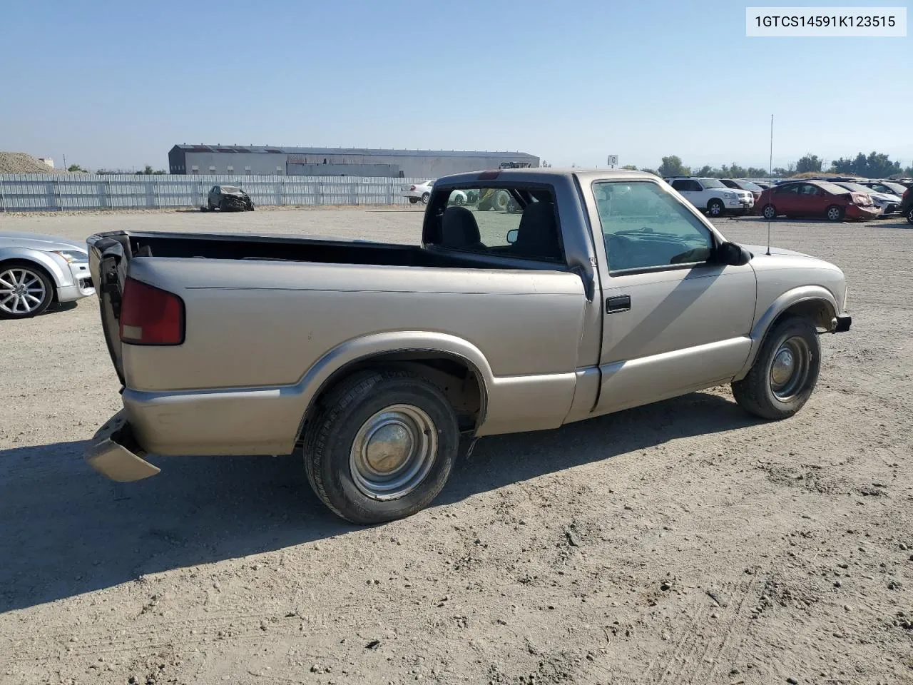 2001 GMC Sonoma VIN: 1GTCS14591K123515 Lot: 67796064