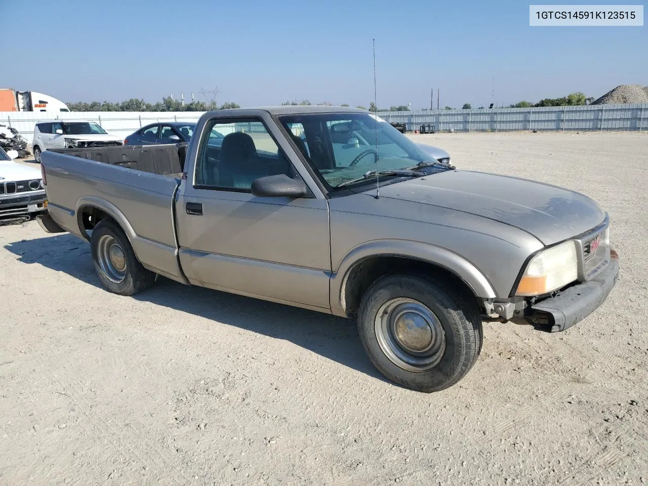 2001 GMC Sonoma VIN: 1GTCS14591K123515 Lot: 67796064