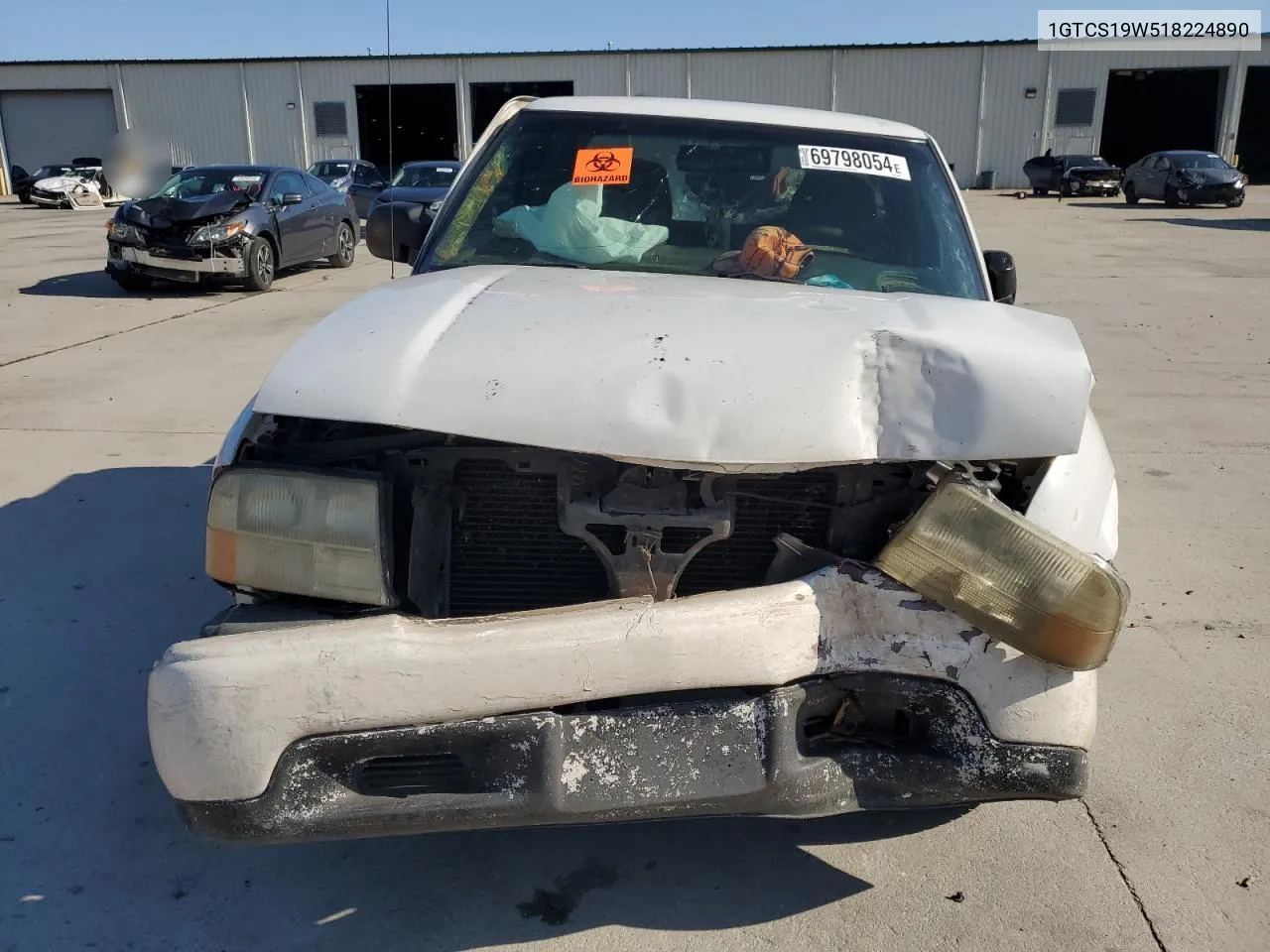 1GTCS19W518224890 2001 GMC Sonoma