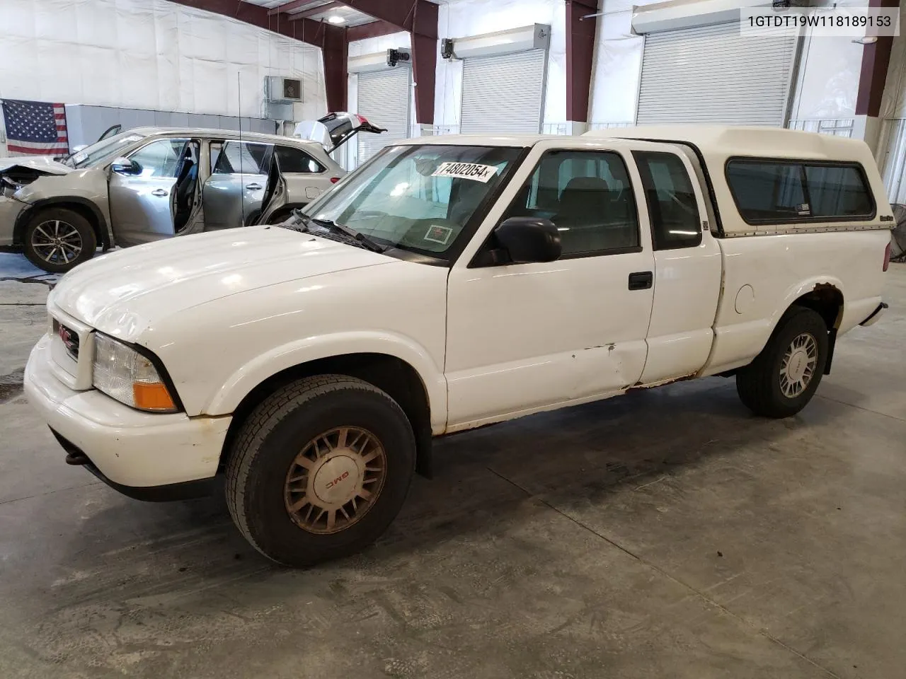 2001 GMC Sonoma VIN: 1GTDT19W118189153 Lot: 74802054