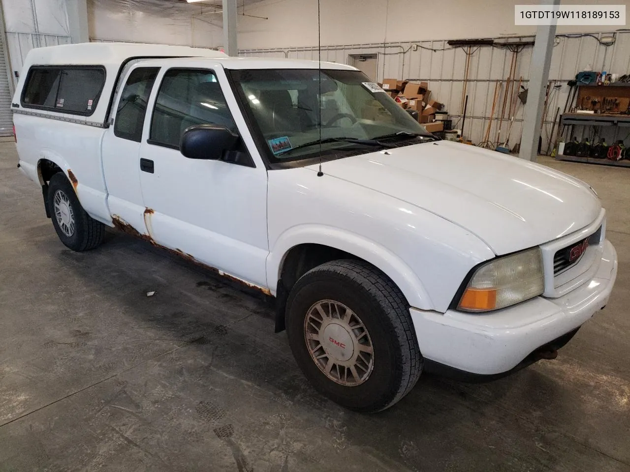 2001 GMC Sonoma VIN: 1GTDT19W118189153 Lot: 74802054