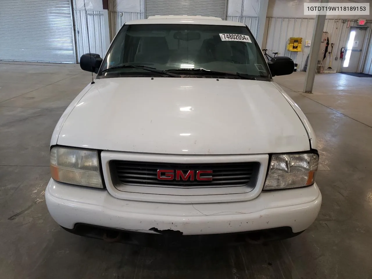 2001 GMC Sonoma VIN: 1GTDT19W118189153 Lot: 74802054