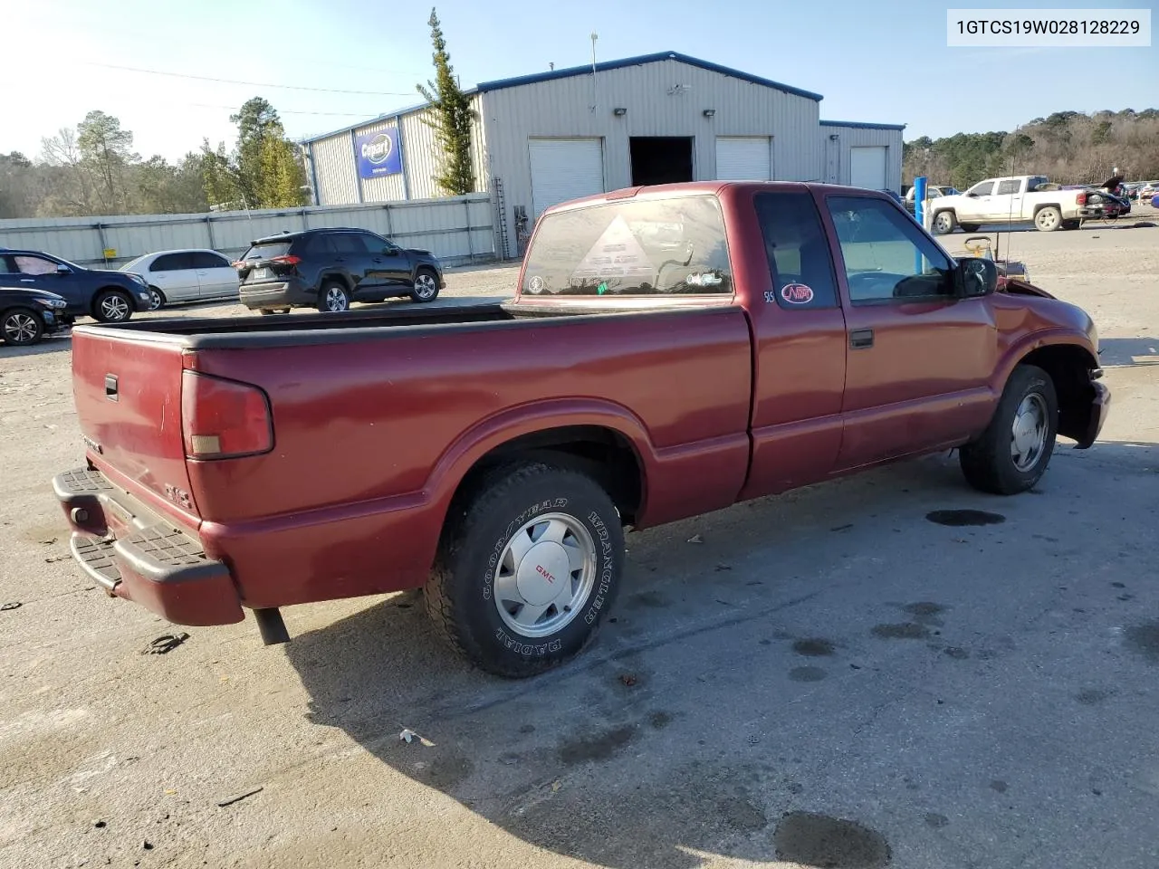 1GTCS19W028128229 2002 GMC Sonoma