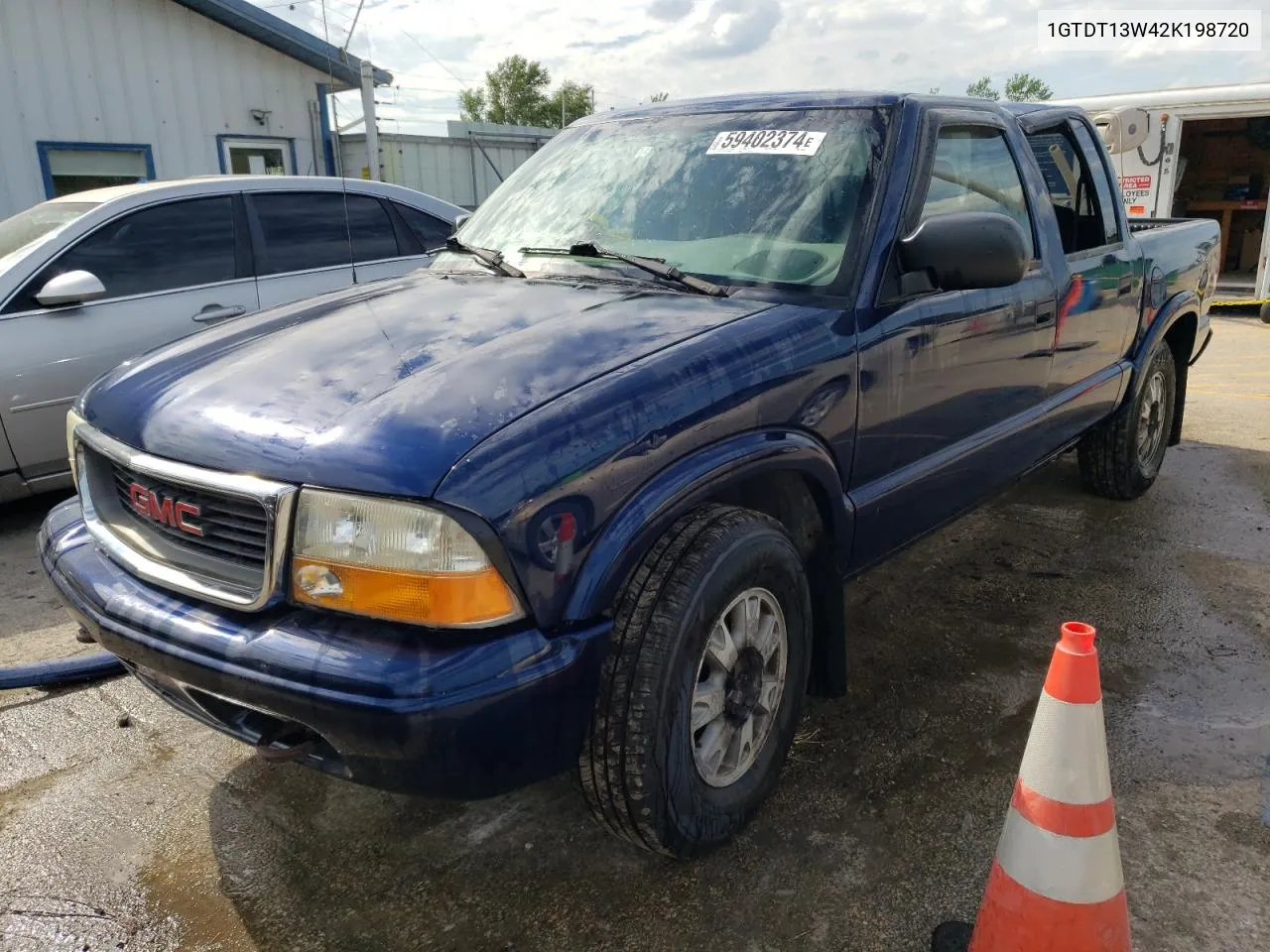 1GTDT13W42K198720 2002 GMC Sonoma