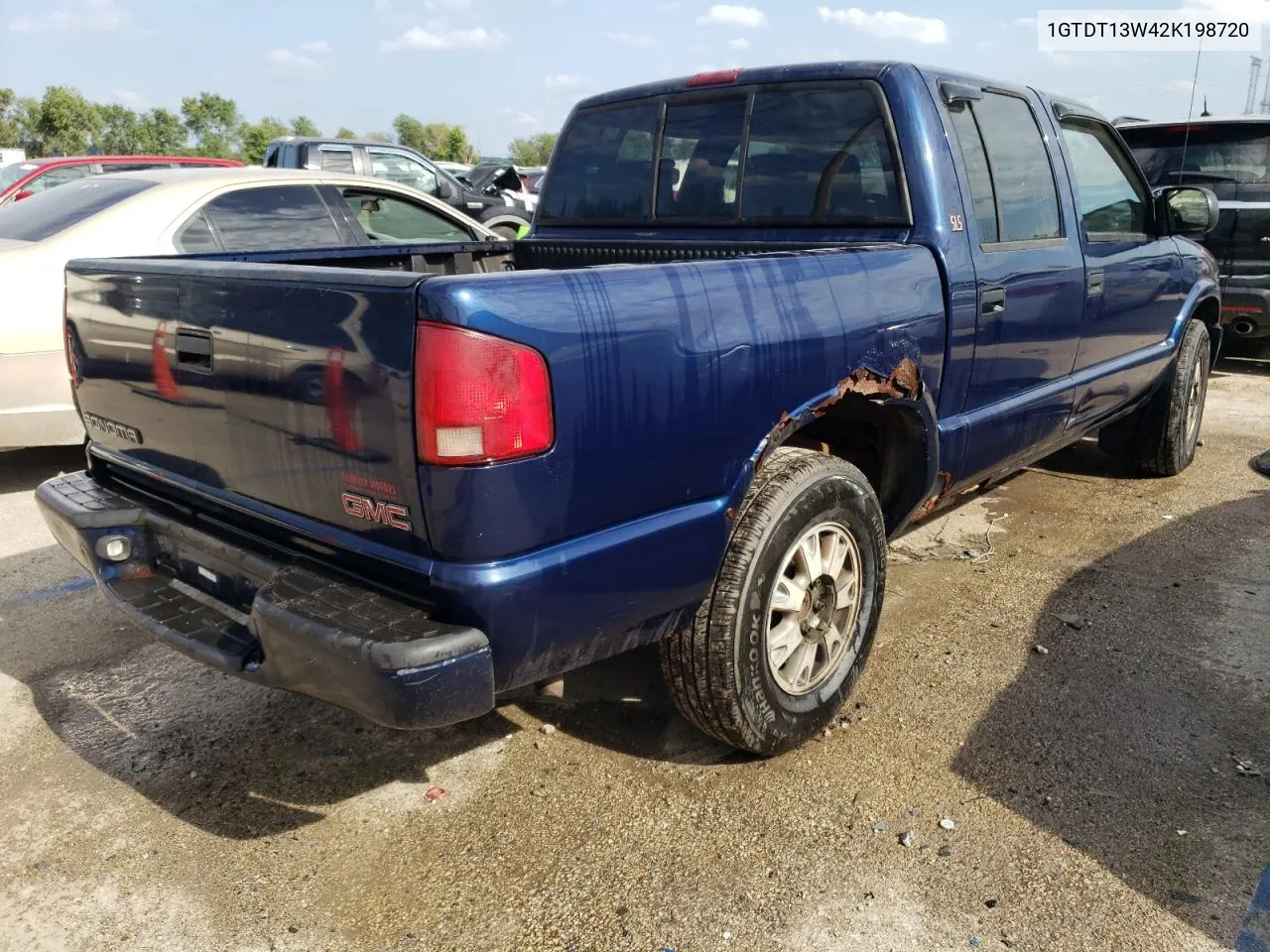 2002 GMC Sonoma VIN: 1GTDT13W42K198720 Lot: 59402374