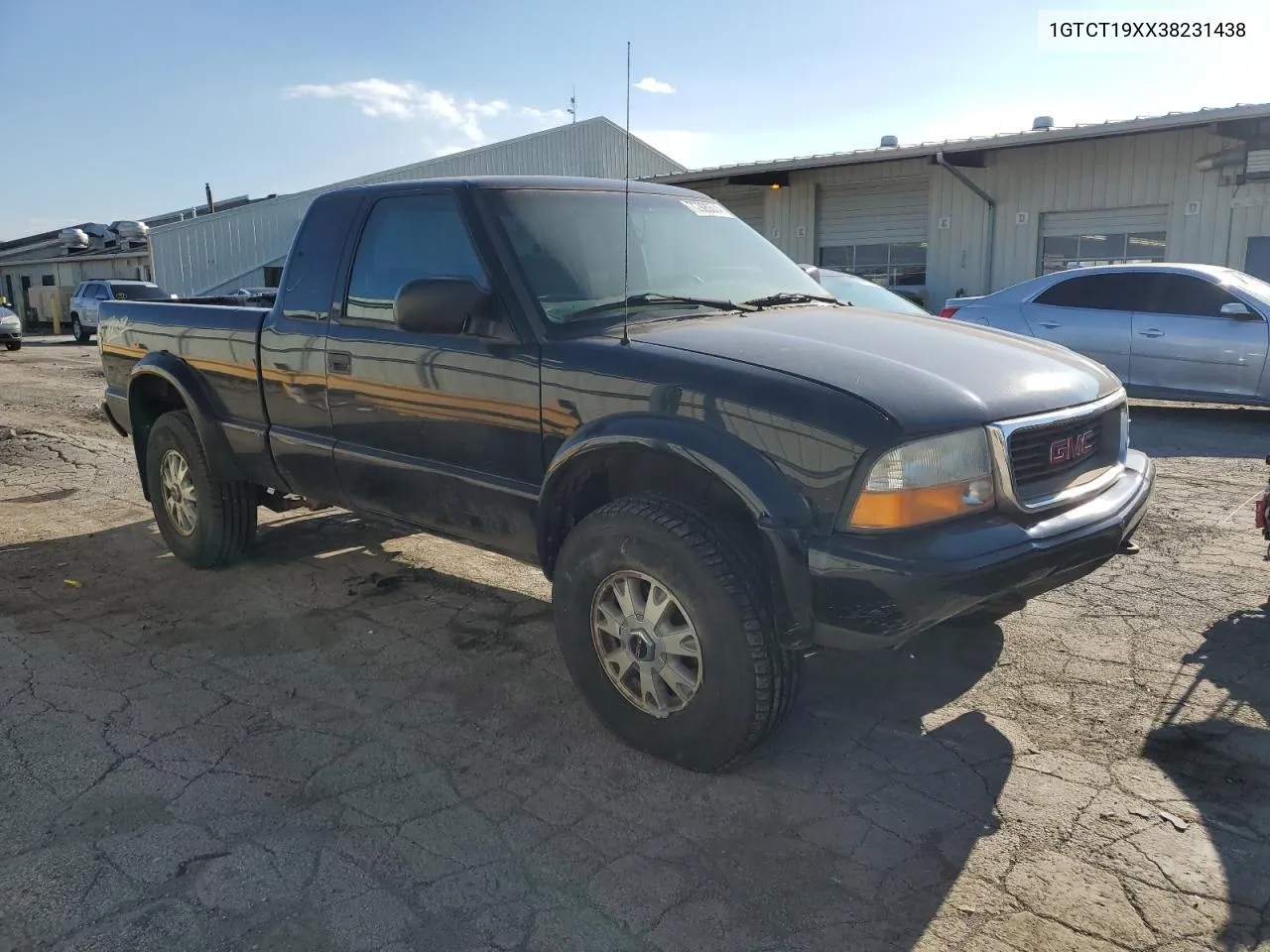 2003 GMC Sonoma VIN: 1GTCT19XX38231438 Lot: 72920574