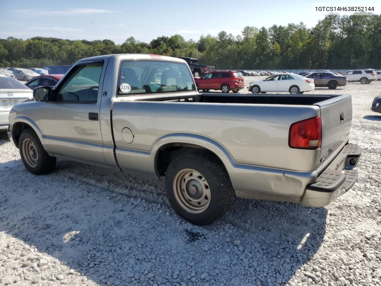 1GTCS14H638252144 2003 GMC Sonoma