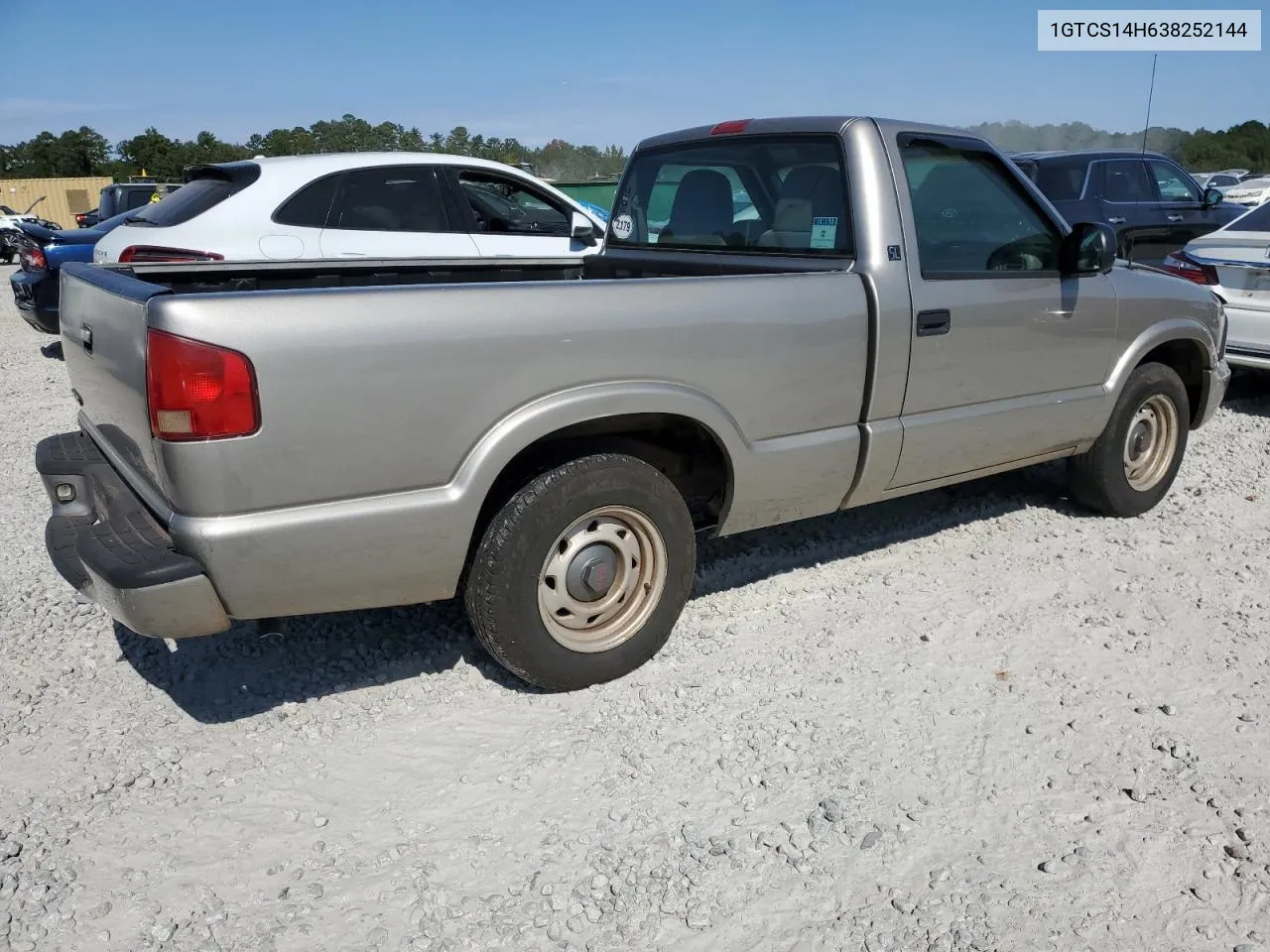 1GTCS14H638252144 2003 GMC Sonoma