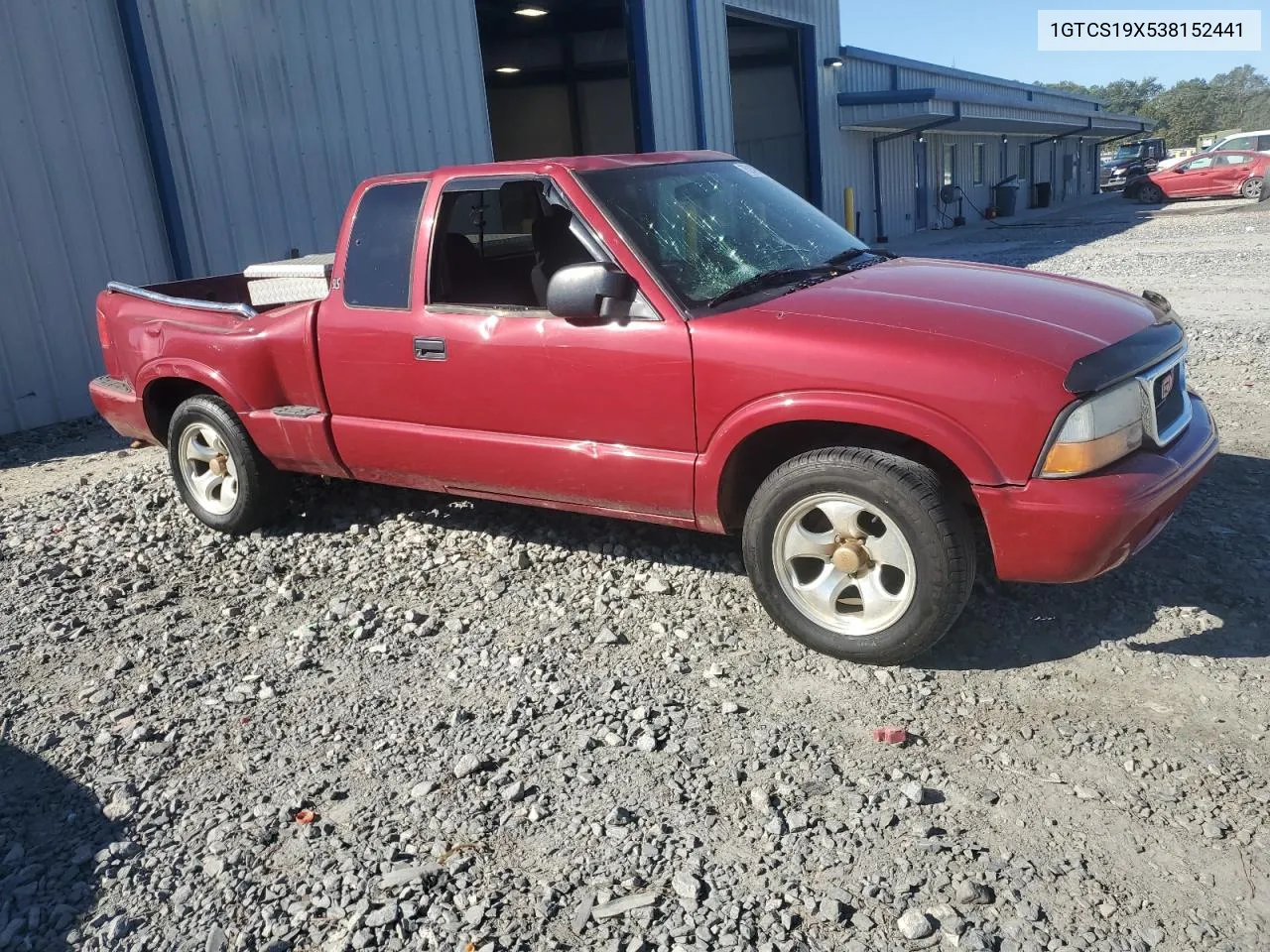 2003 GMC Sonoma VIN: 1GTCS19X538152441 Lot: 75249904