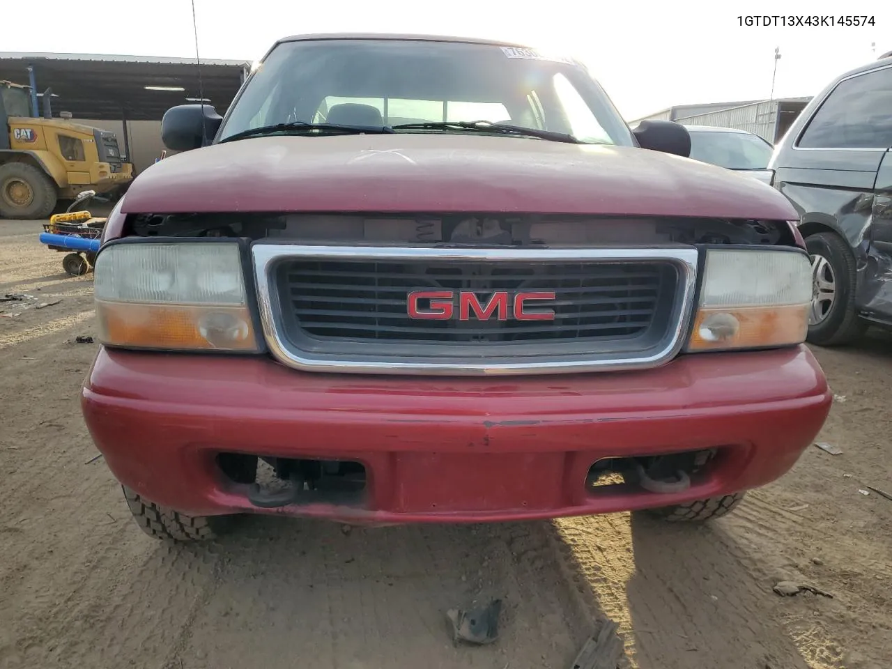 2003 GMC Sonoma VIN: 1GTDT13X43K145574 Lot: 76300044