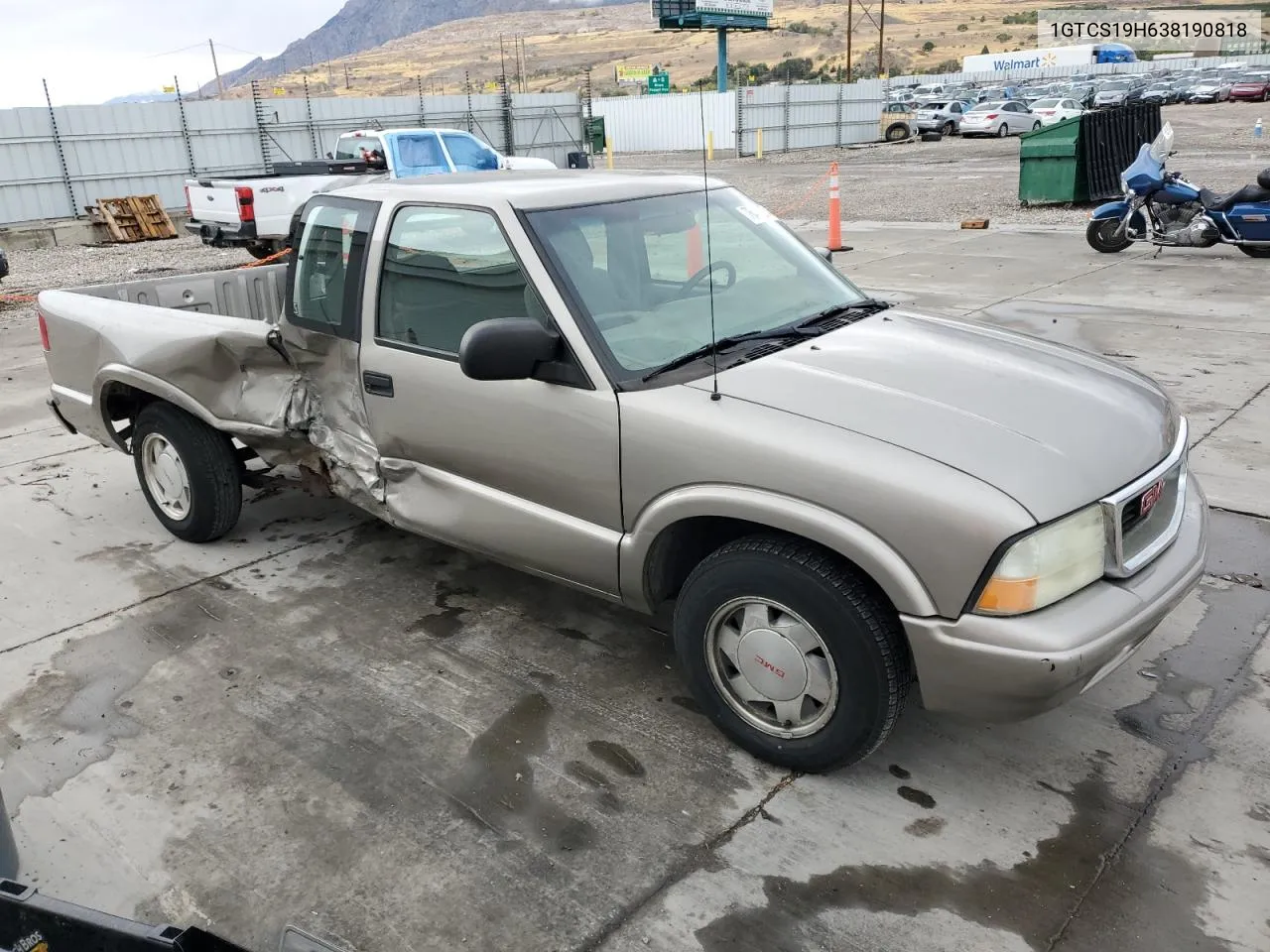 2003 GMC Sonoma VIN: 1GTCS19H638190818 Lot: 76438274