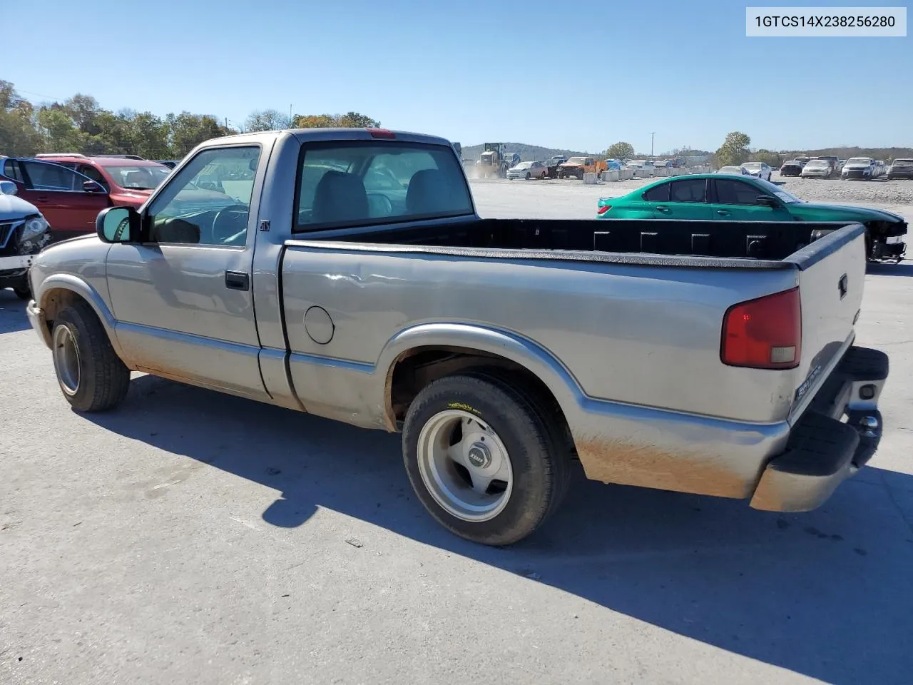 2003 GMC Sonoma VIN: 1GTCS14X238256280 Lot: 77105934