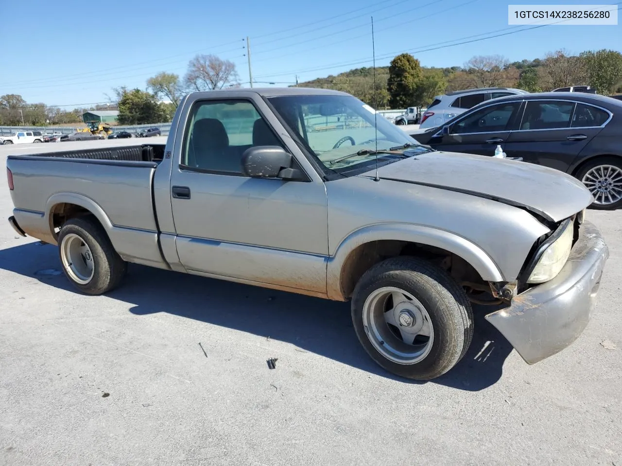 2003 GMC Sonoma VIN: 1GTCS14X238256280 Lot: 77105934