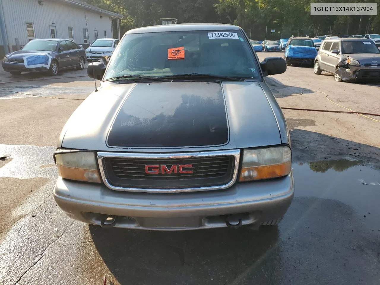 1GTDT13X14K137904 2004 GMC Sonoma