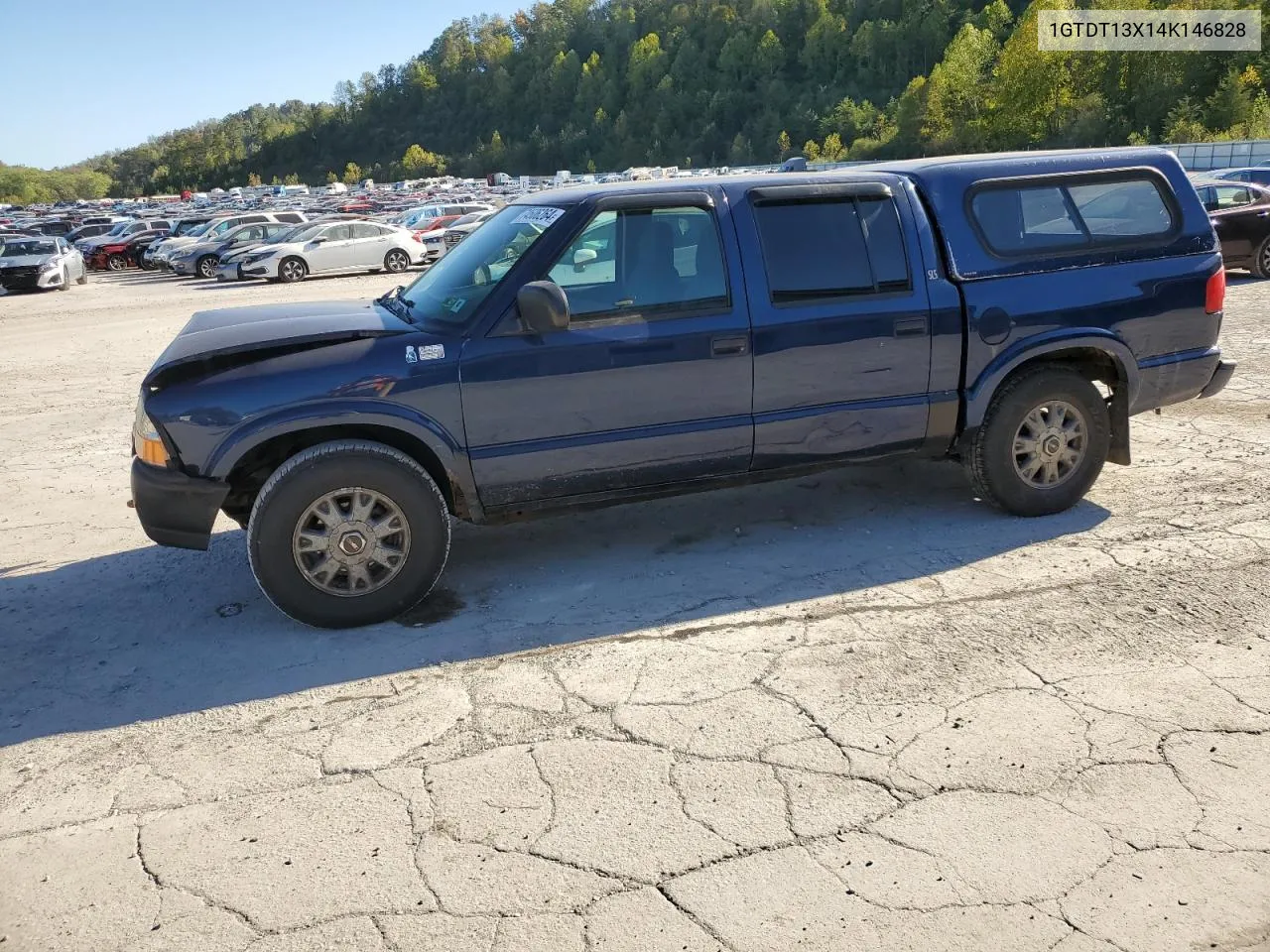 2004 GMC Sonoma VIN: 1GTDT13X14K146828 Lot: 74506264