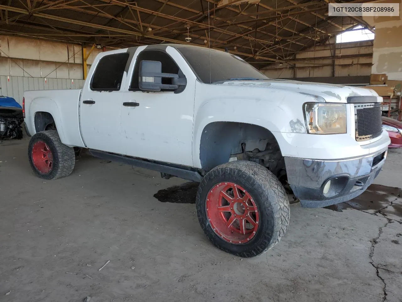 1GT120C83BF208986 2011 GMC Sierra K2500 Sle